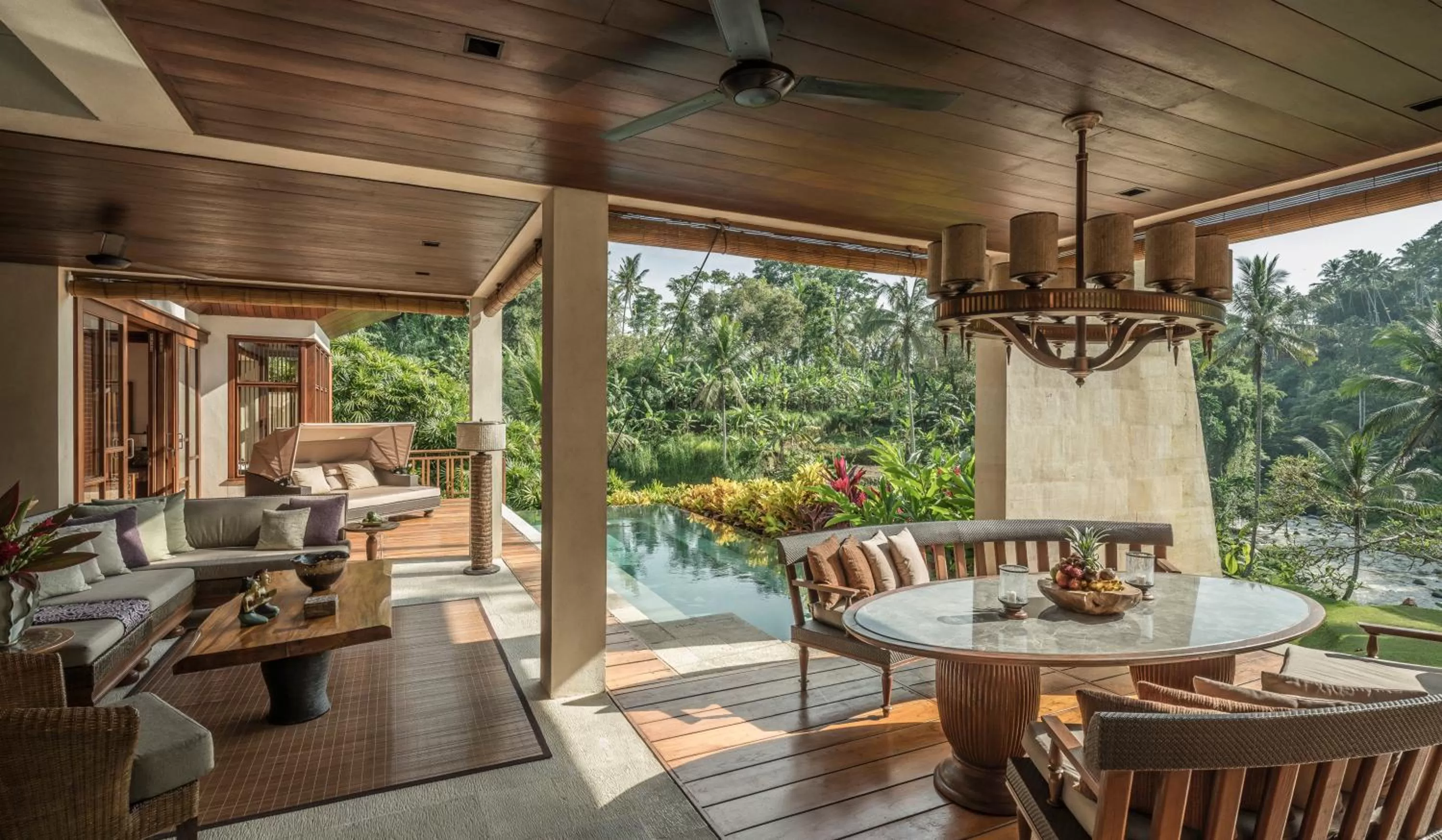 River view in Four Seasons Resort Bali at Sayan