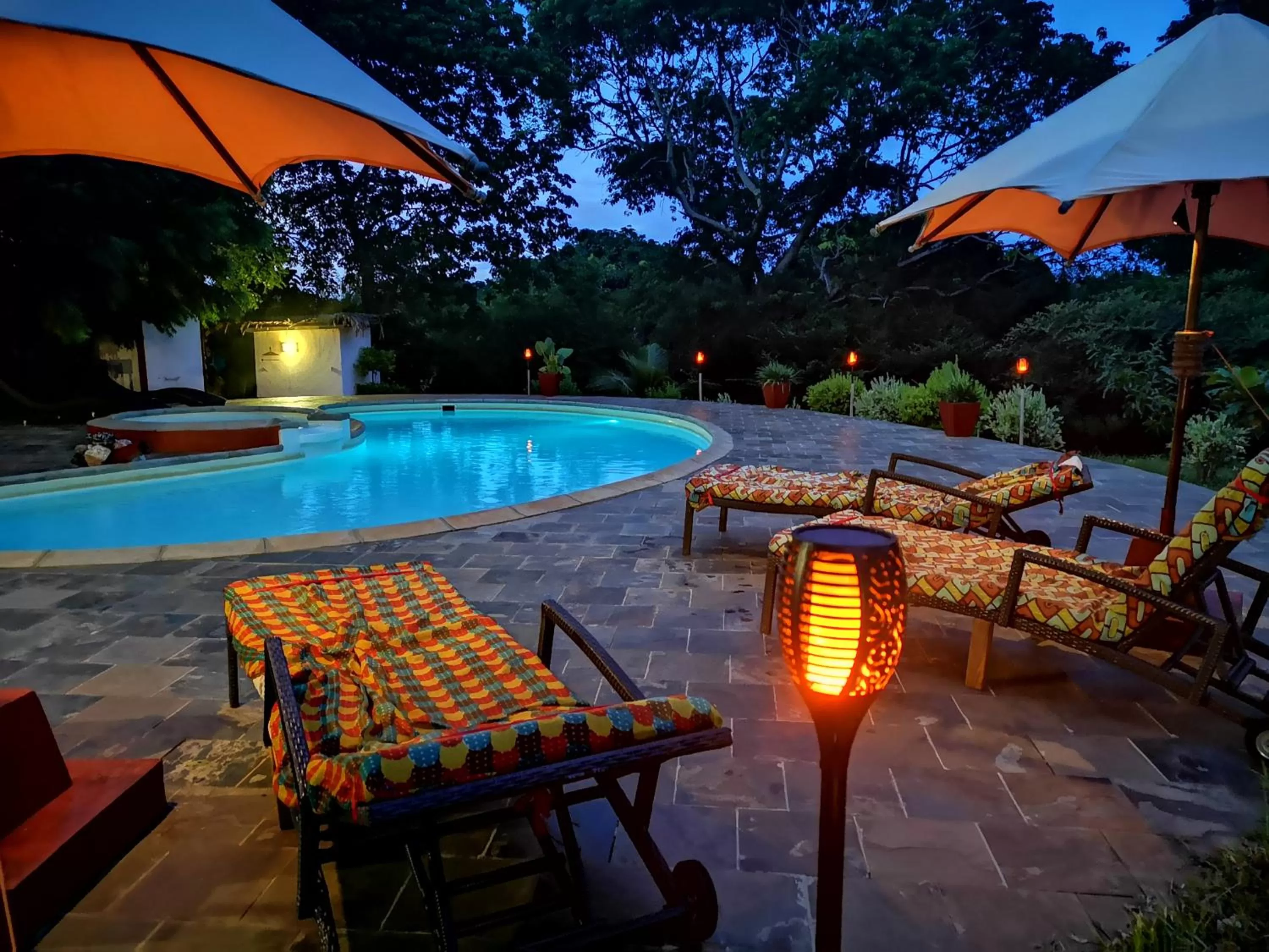 Swimming Pool in Hotel Lakana Ramena