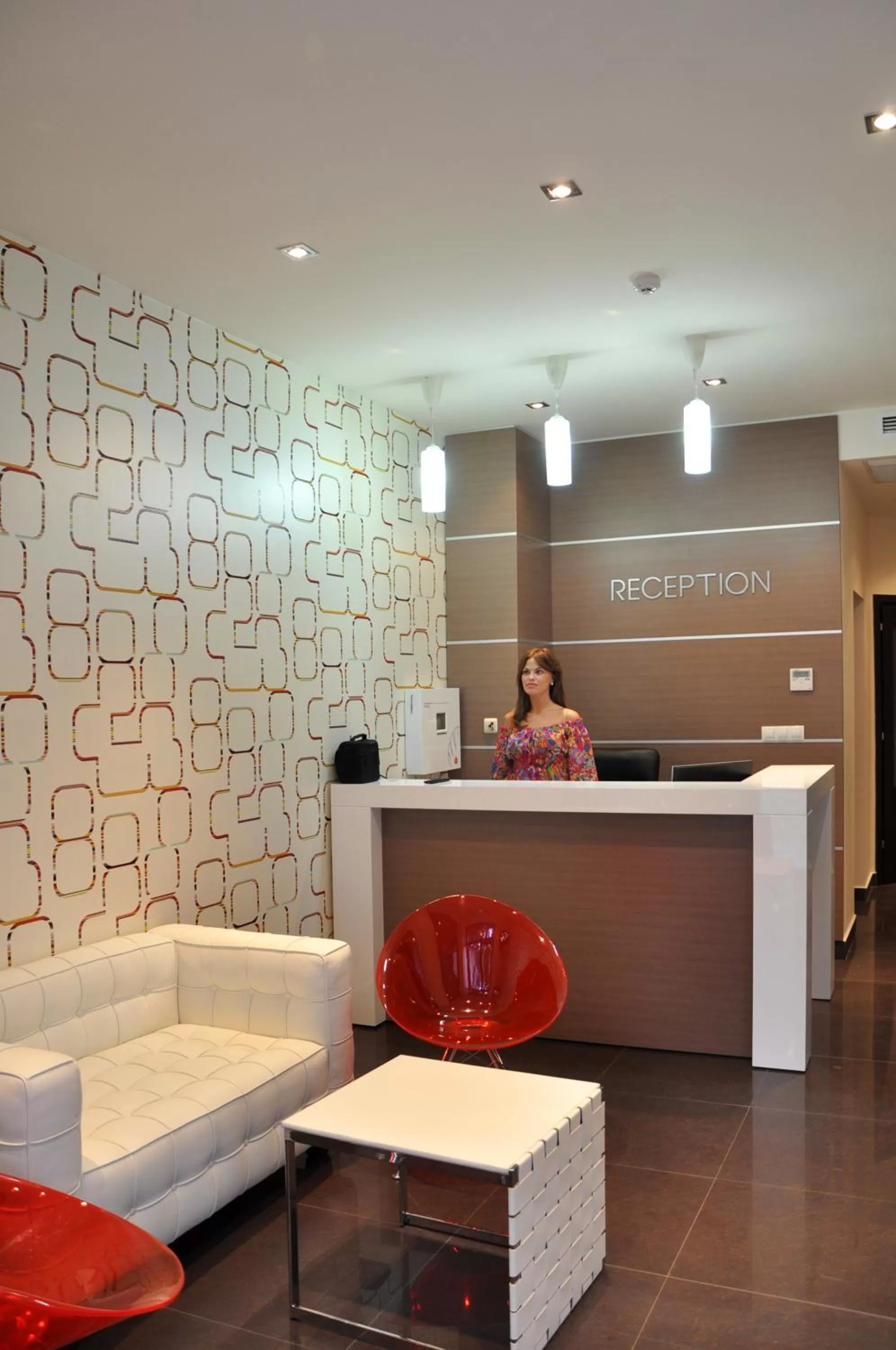 Lobby/Reception in Hotel Burgas Free University