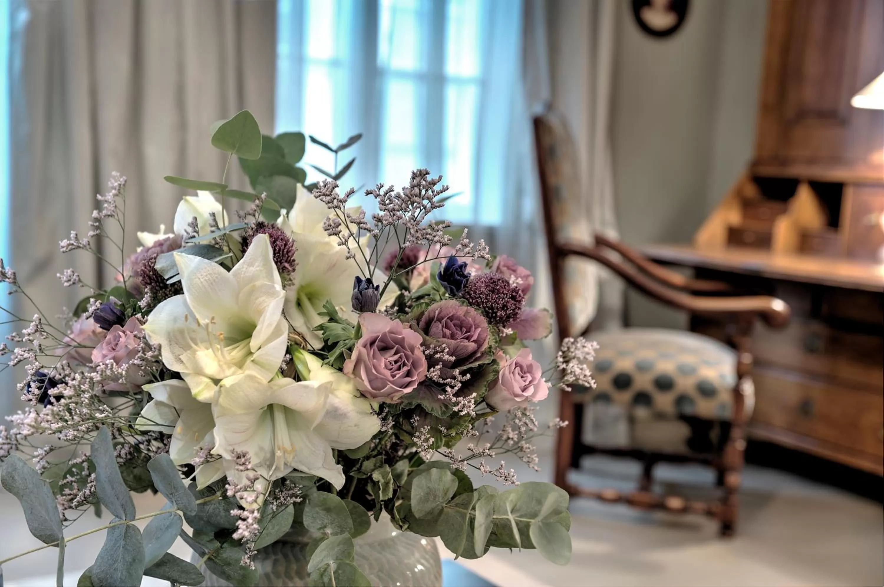 Decorative detail in Camillas Hus