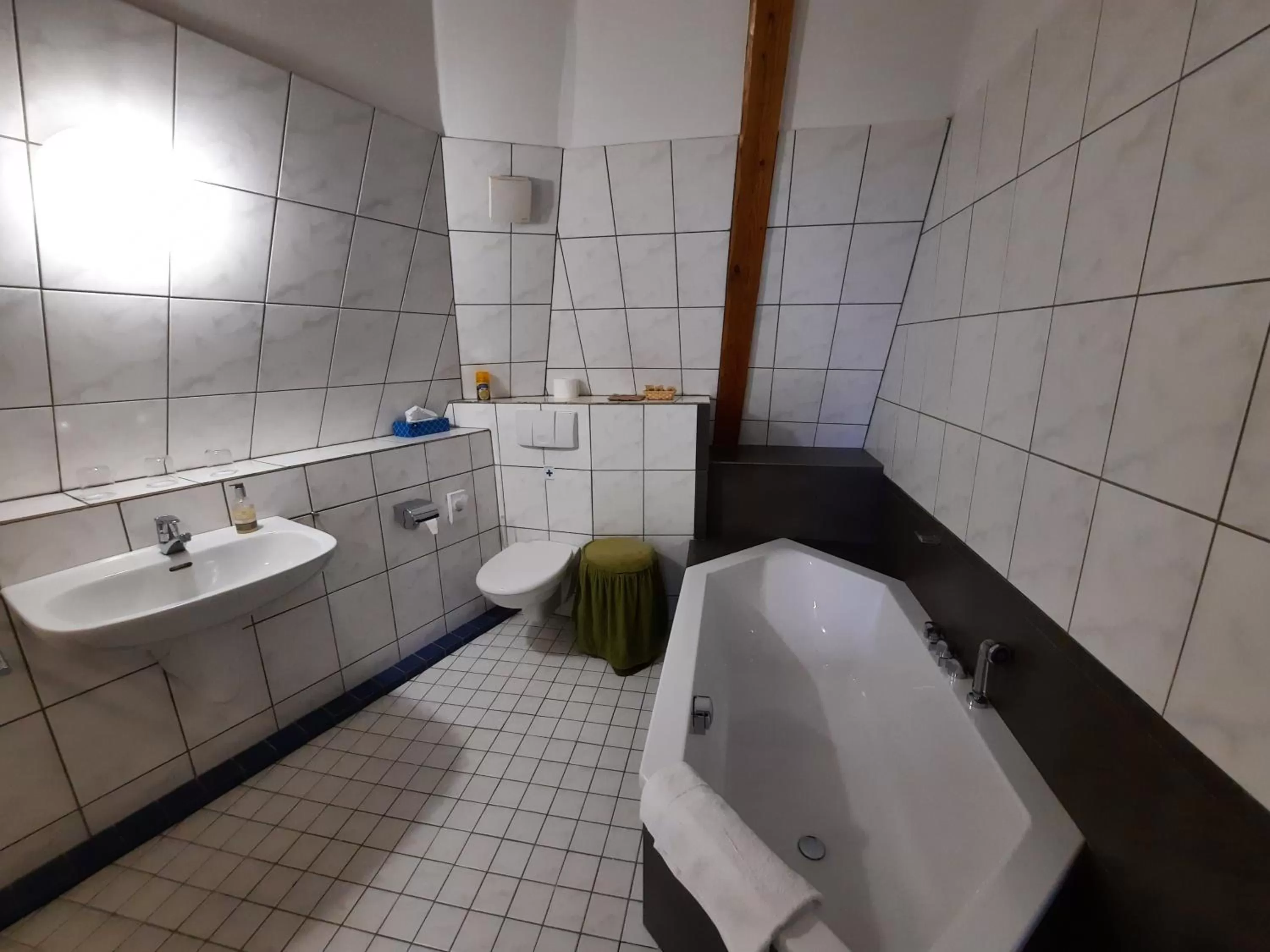 Bathroom in Hotel Koruna