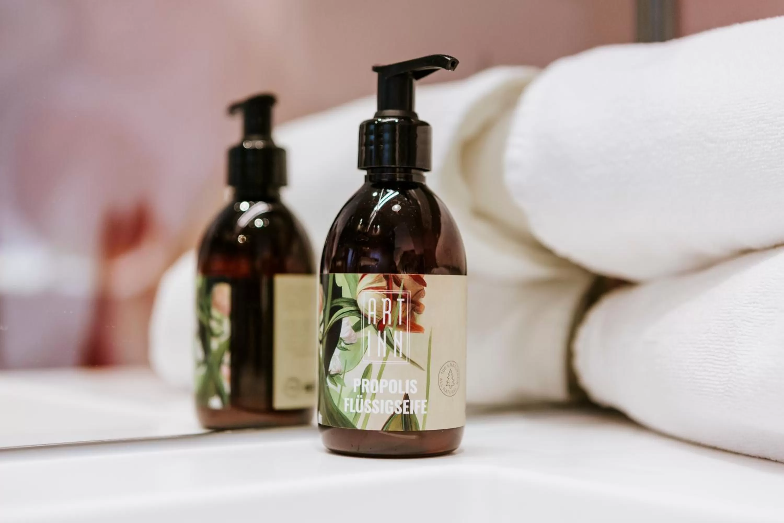 Bathroom in ART-INN Design Self-Check-in-Hotel