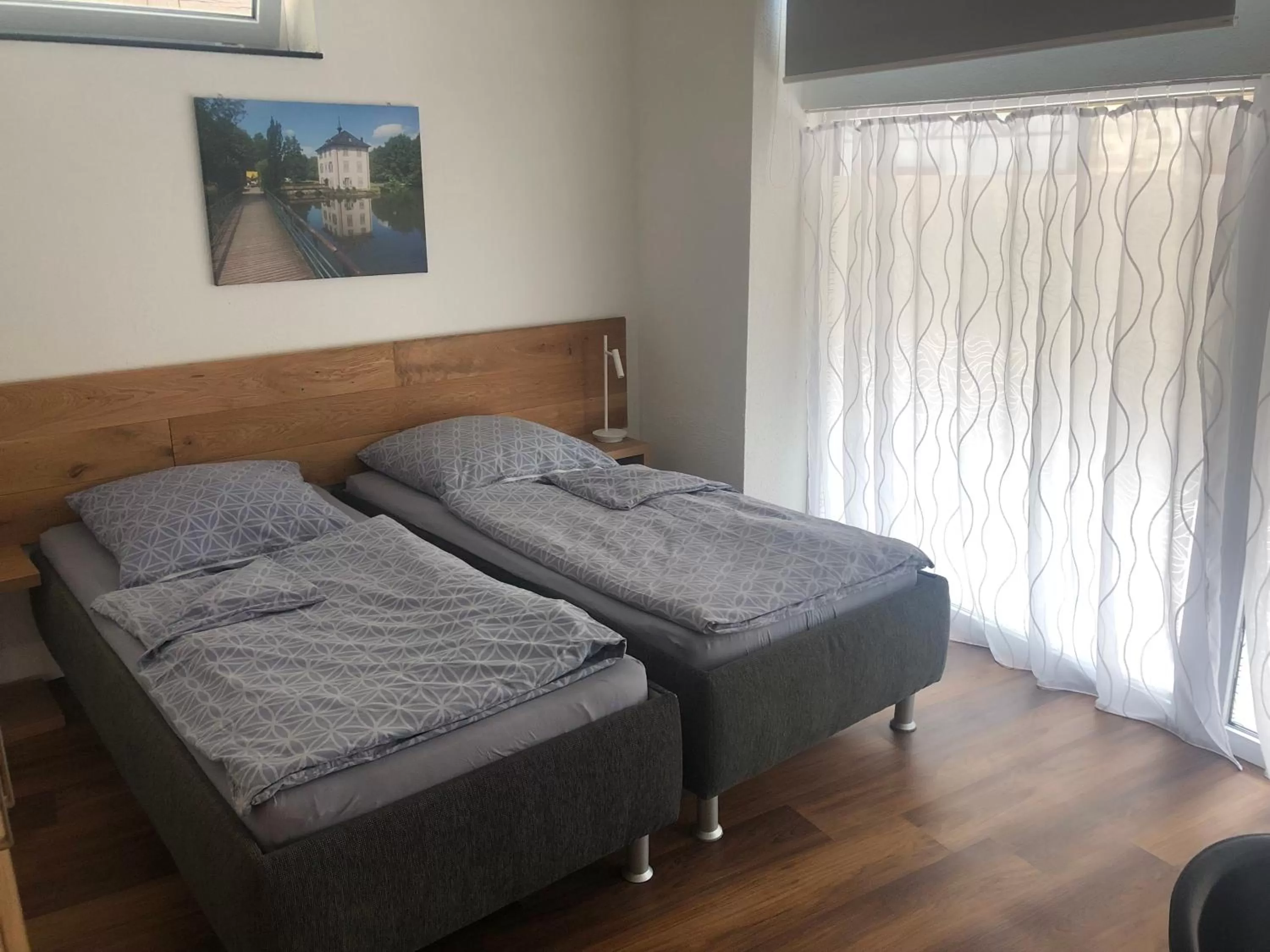 Bed in Gästehaus Jagsttal