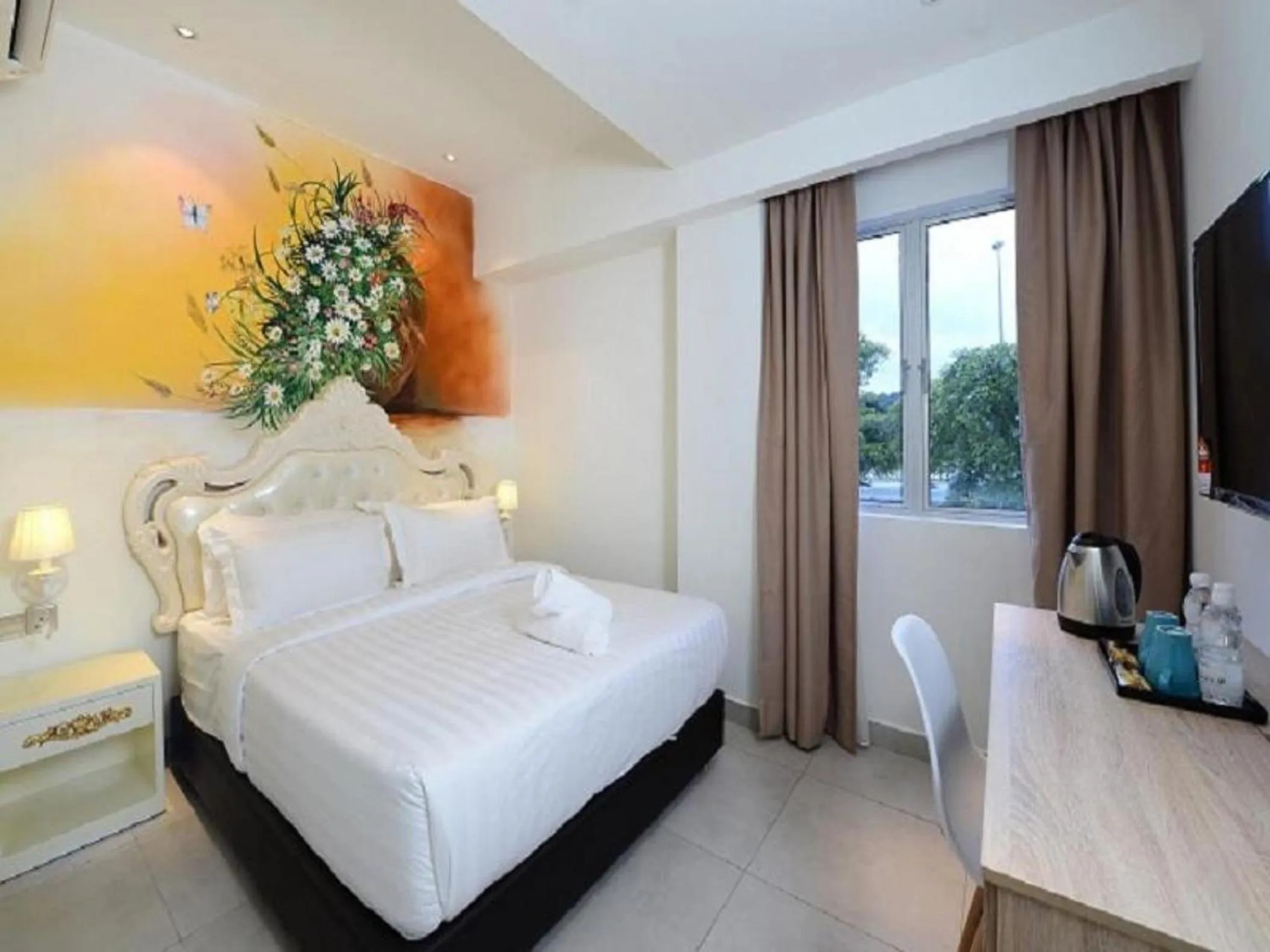 Bed in Hotel de Art USJ 21