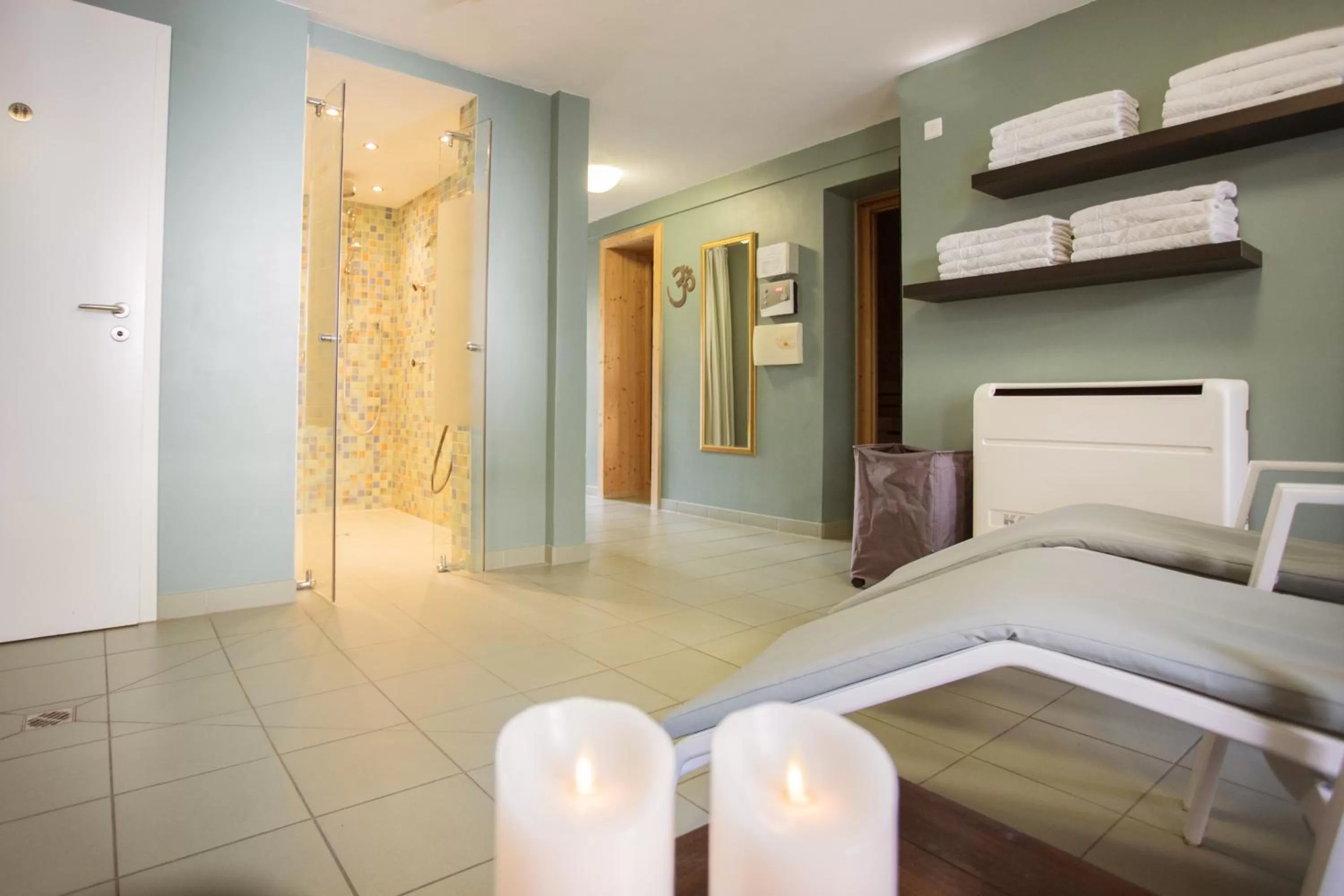 Sauna, Bed in Boutique-Hotel Weigels Bergfreiheit