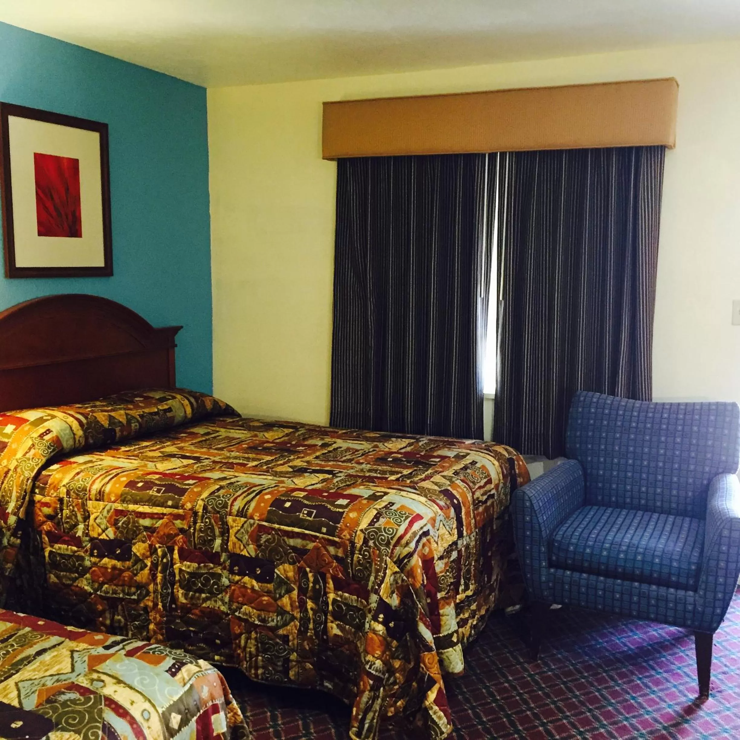 Bed in Hacienda Motel