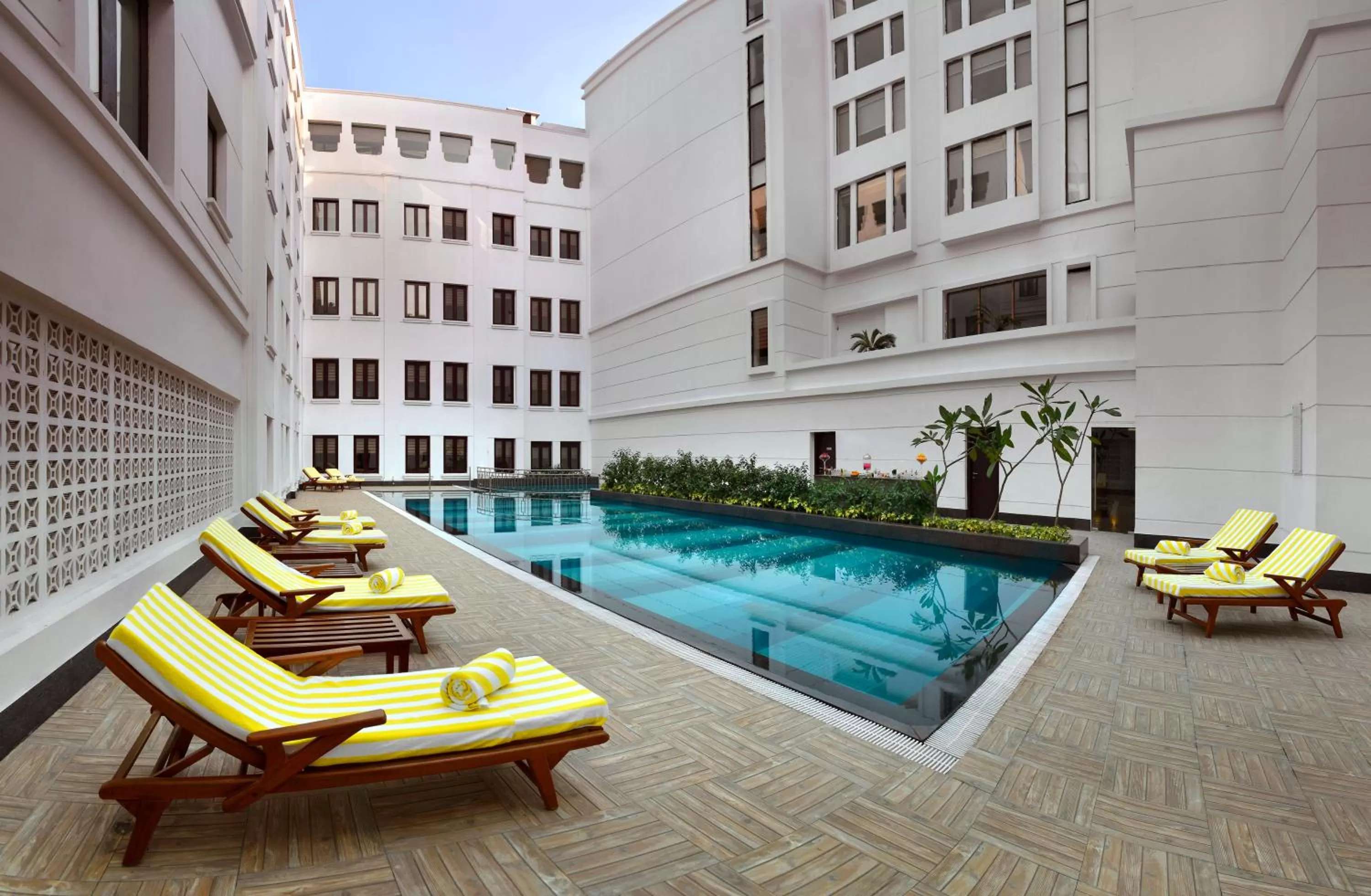 Swimming pool in The Lalit Great Eastern Kolkata