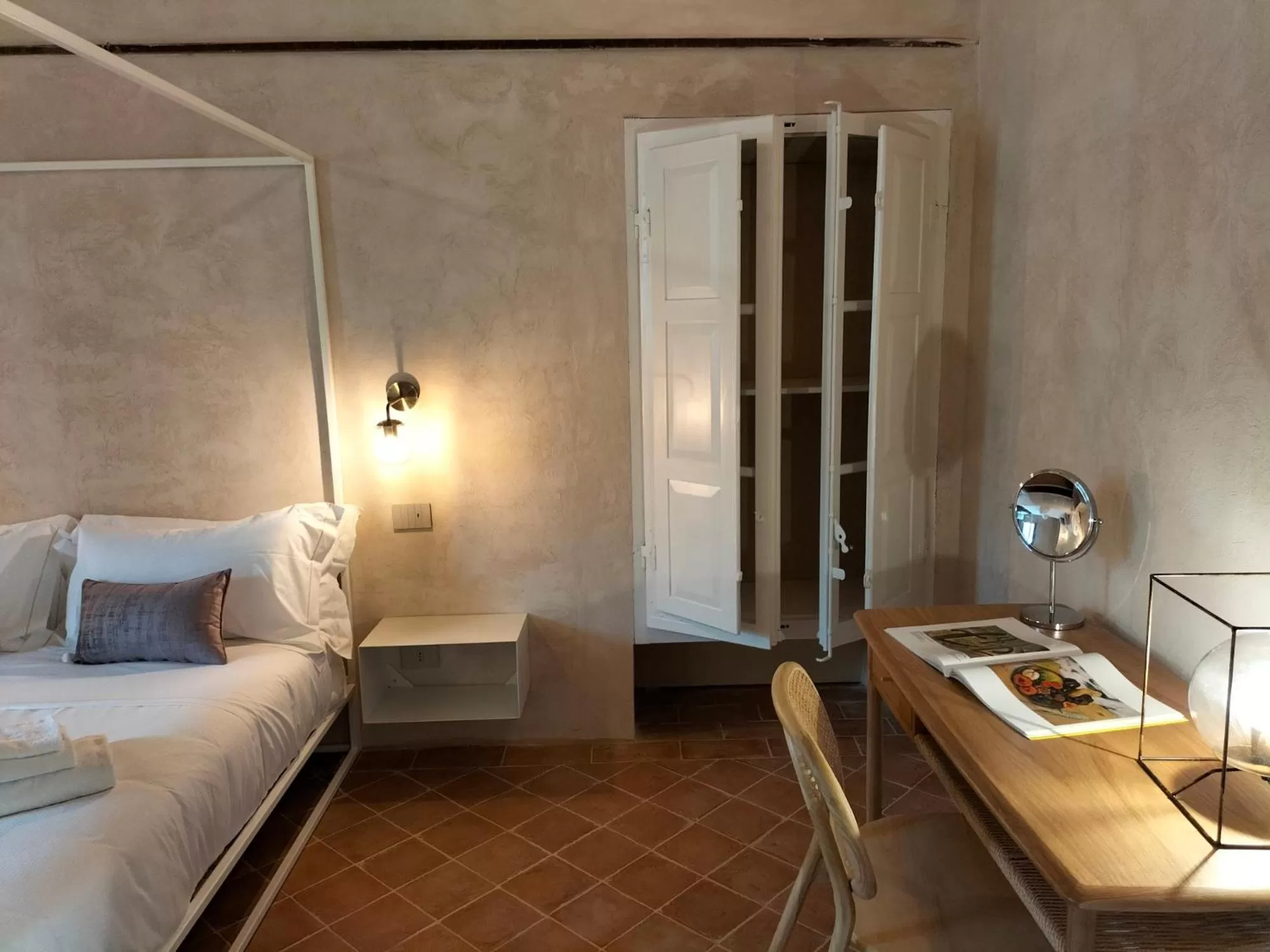 Bedroom, Bed in Badia Giulia Prestigious Historical B&B, Camaiore - Adults Only - No Pets