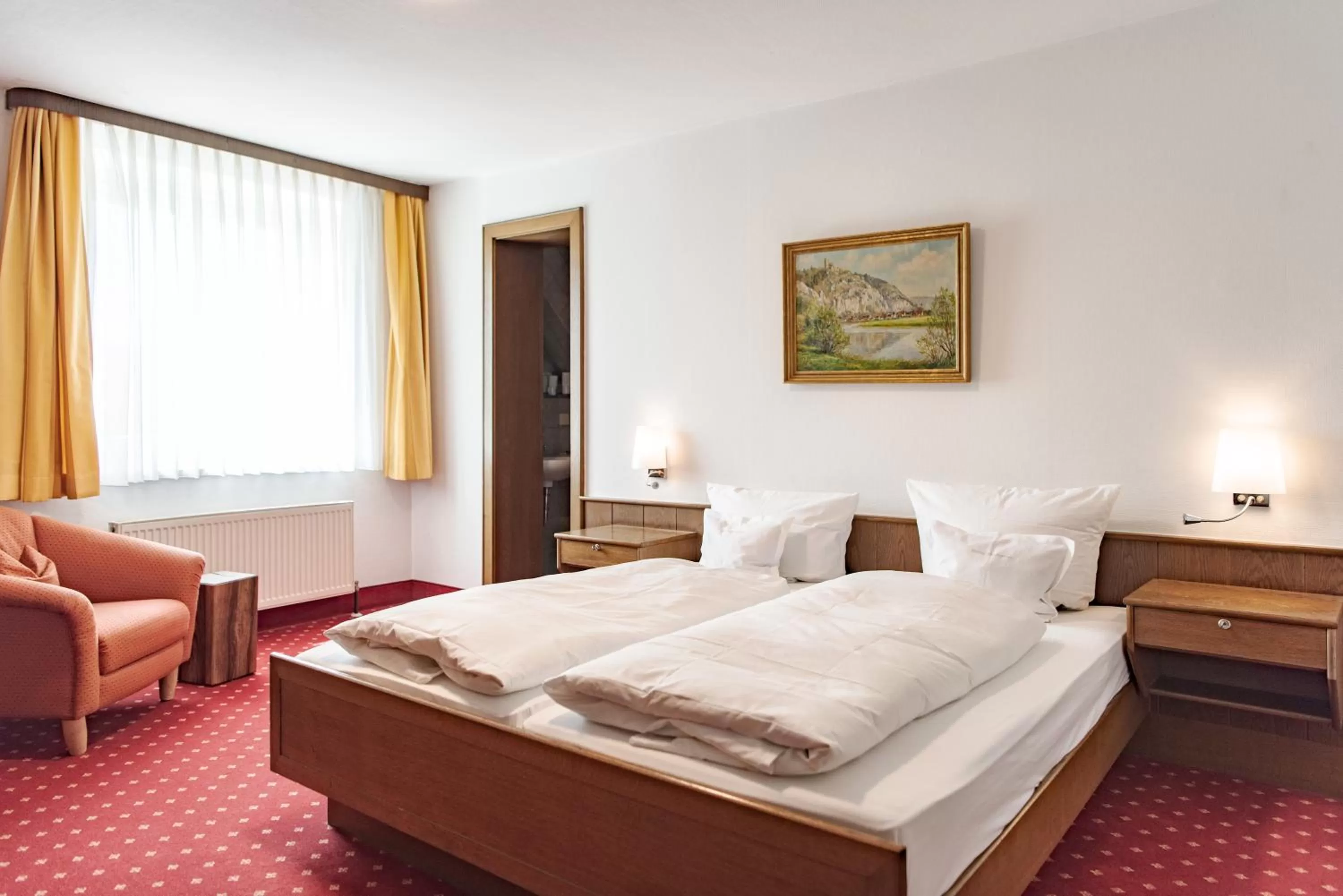 Bed in Gasthof Stockhammer