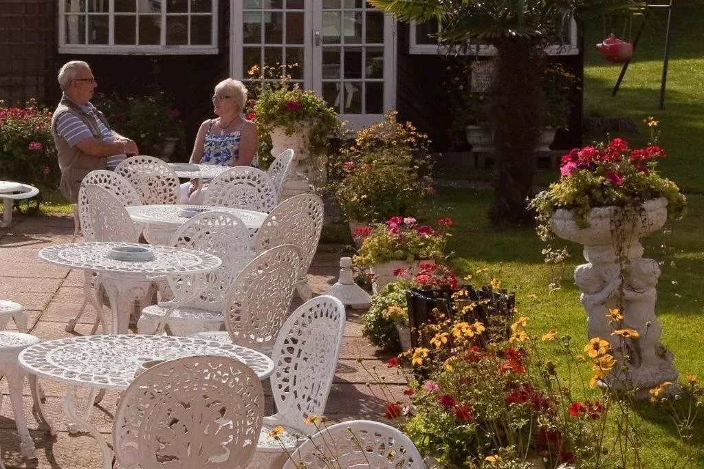 Patio in Laguna Hotel