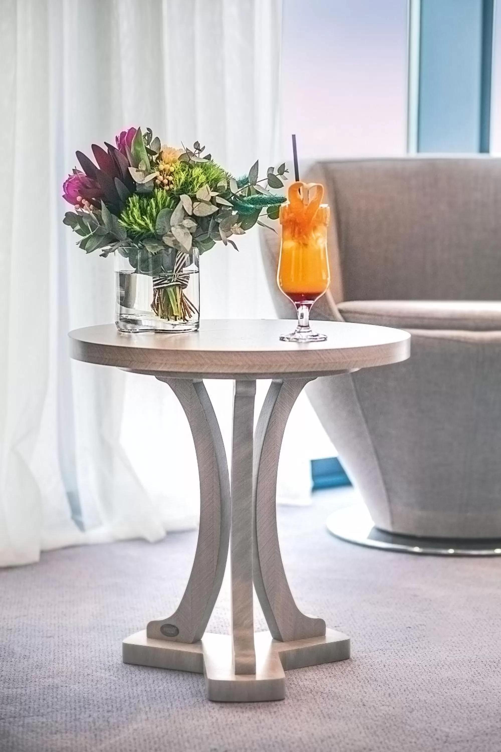 Living room in Meta Business Hotel By King David