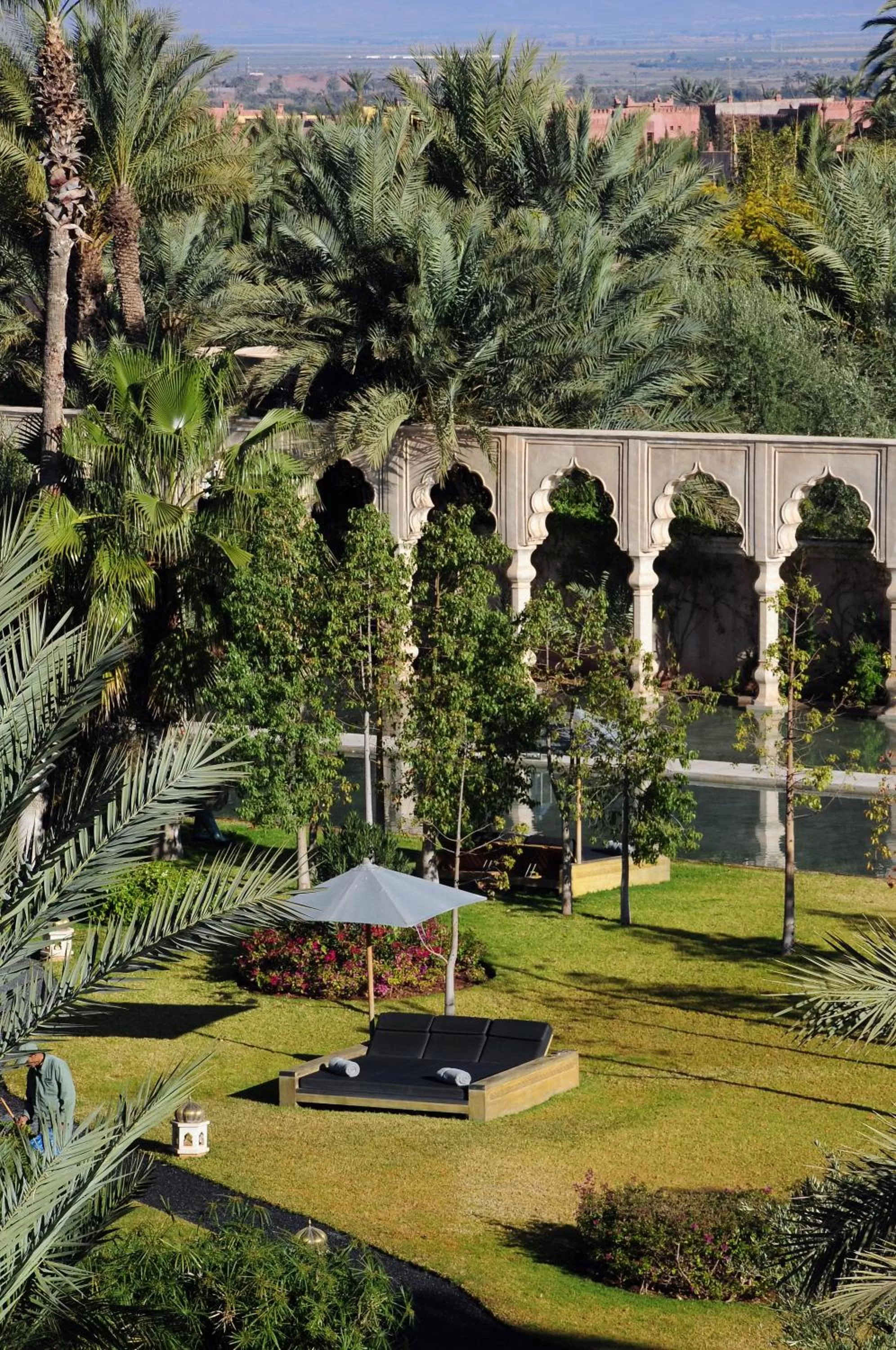 Bird's eye view in Palais Namaskar