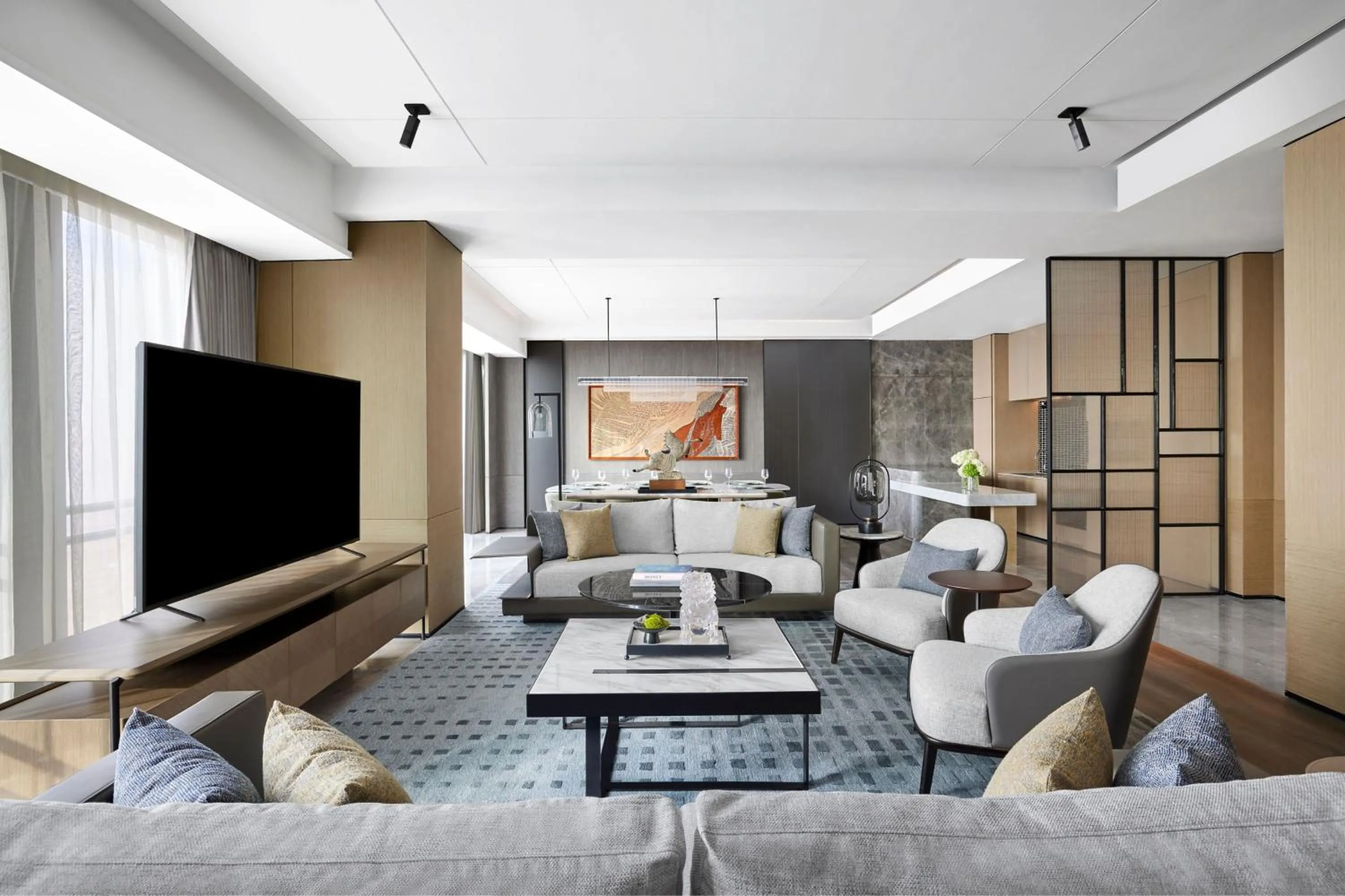 Photo of the whole room in Changzhou Marriott Hotel Jintan