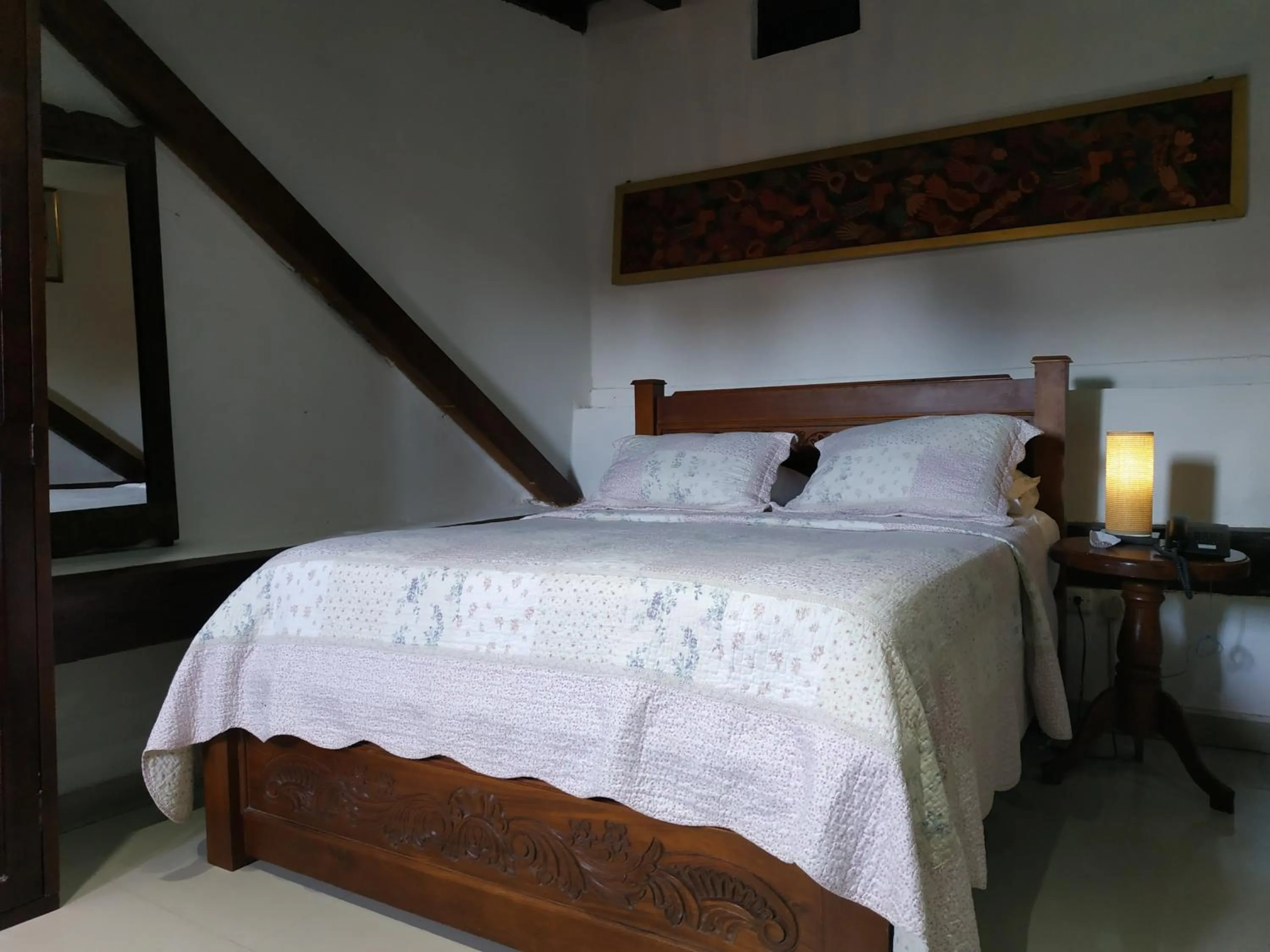 Bed in Casa India Catalina