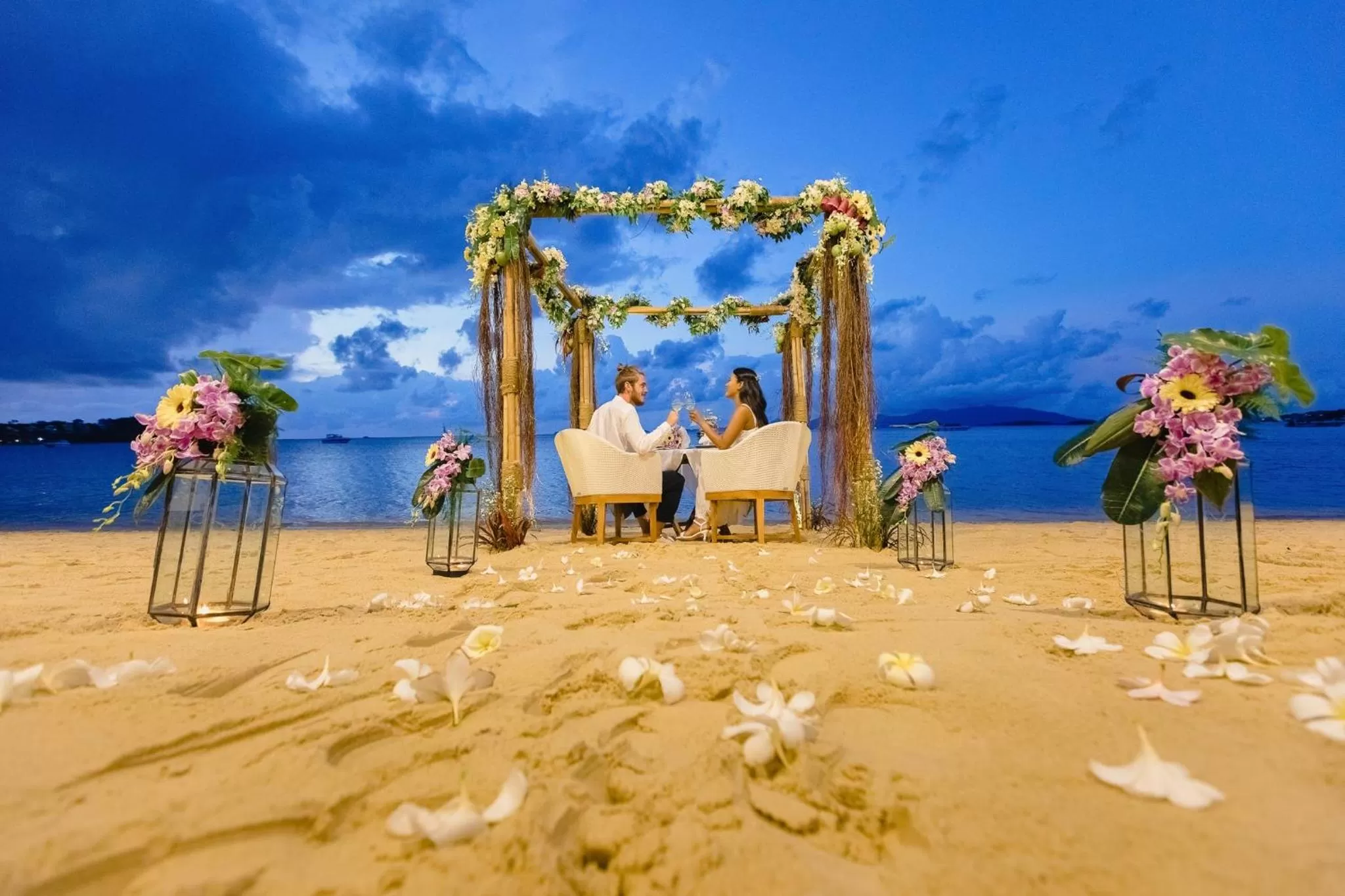 Dinner in The Privilege Hotel Ezra Beach Club