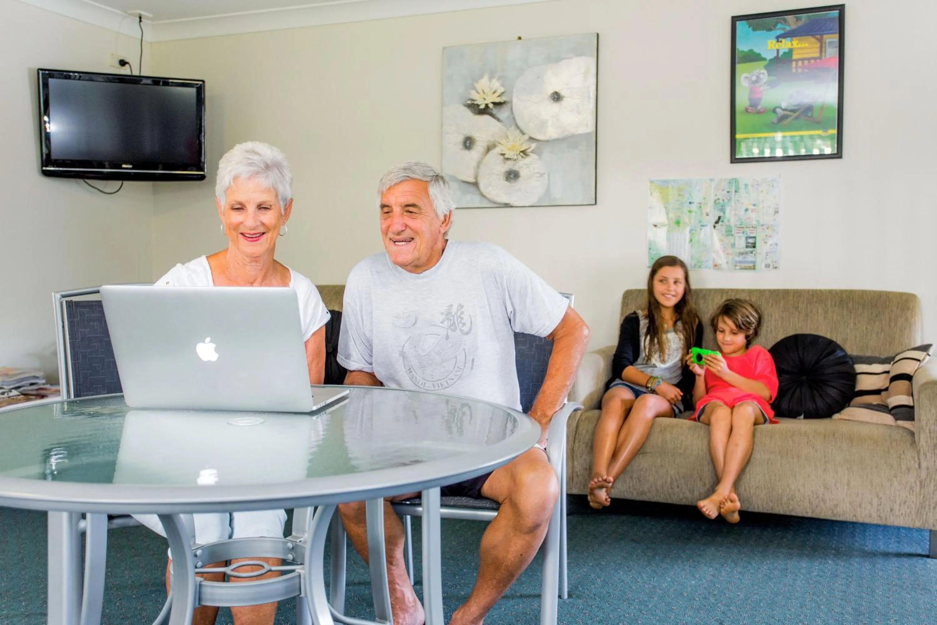 group of guests in Ingenia Holidays Kingscliff