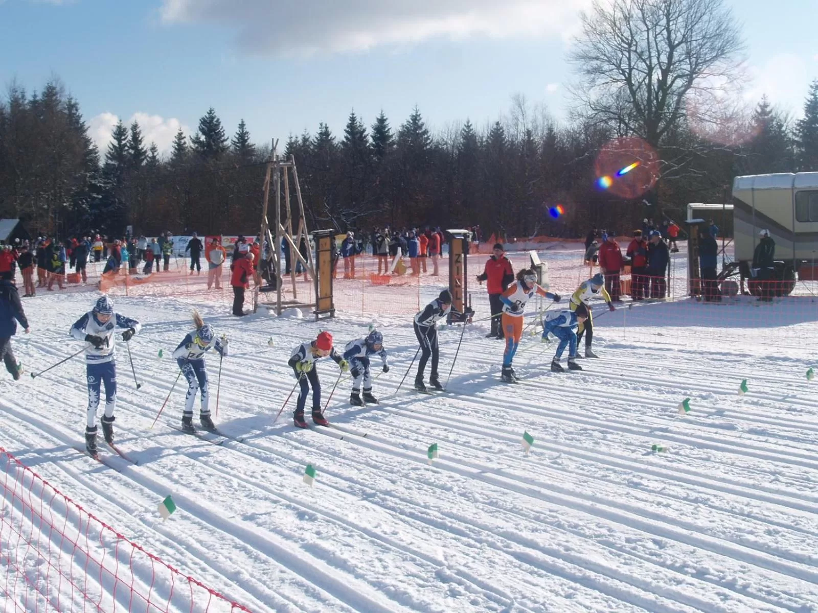Skiing in Waldgasthof Bad Einsiedel