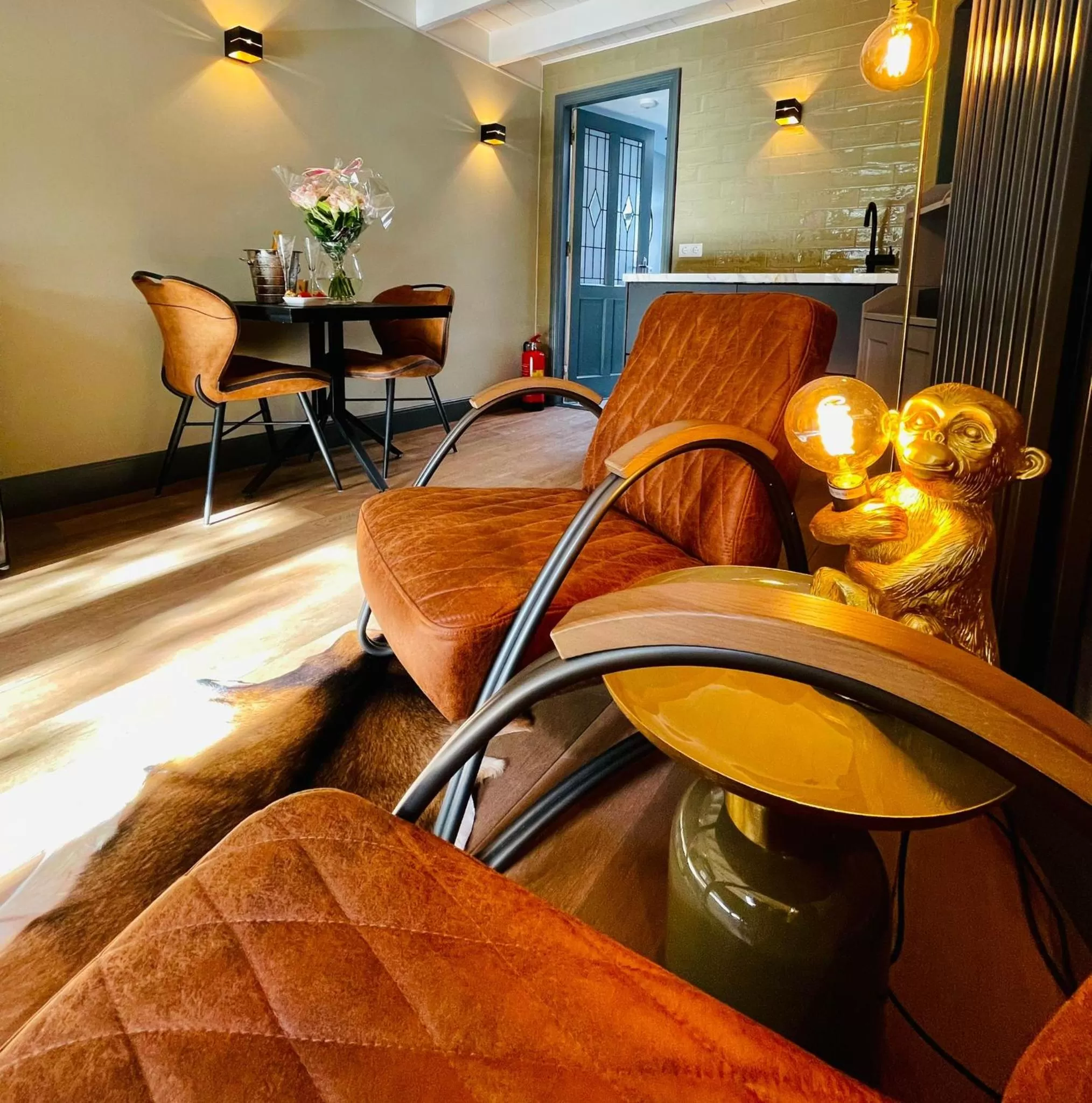 Seating Area in Guesthouse Het Gouden Eiland