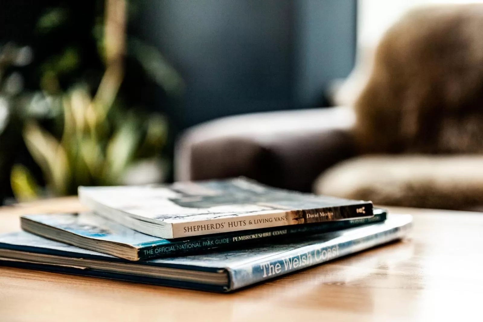 Living room in The Old Vicarage