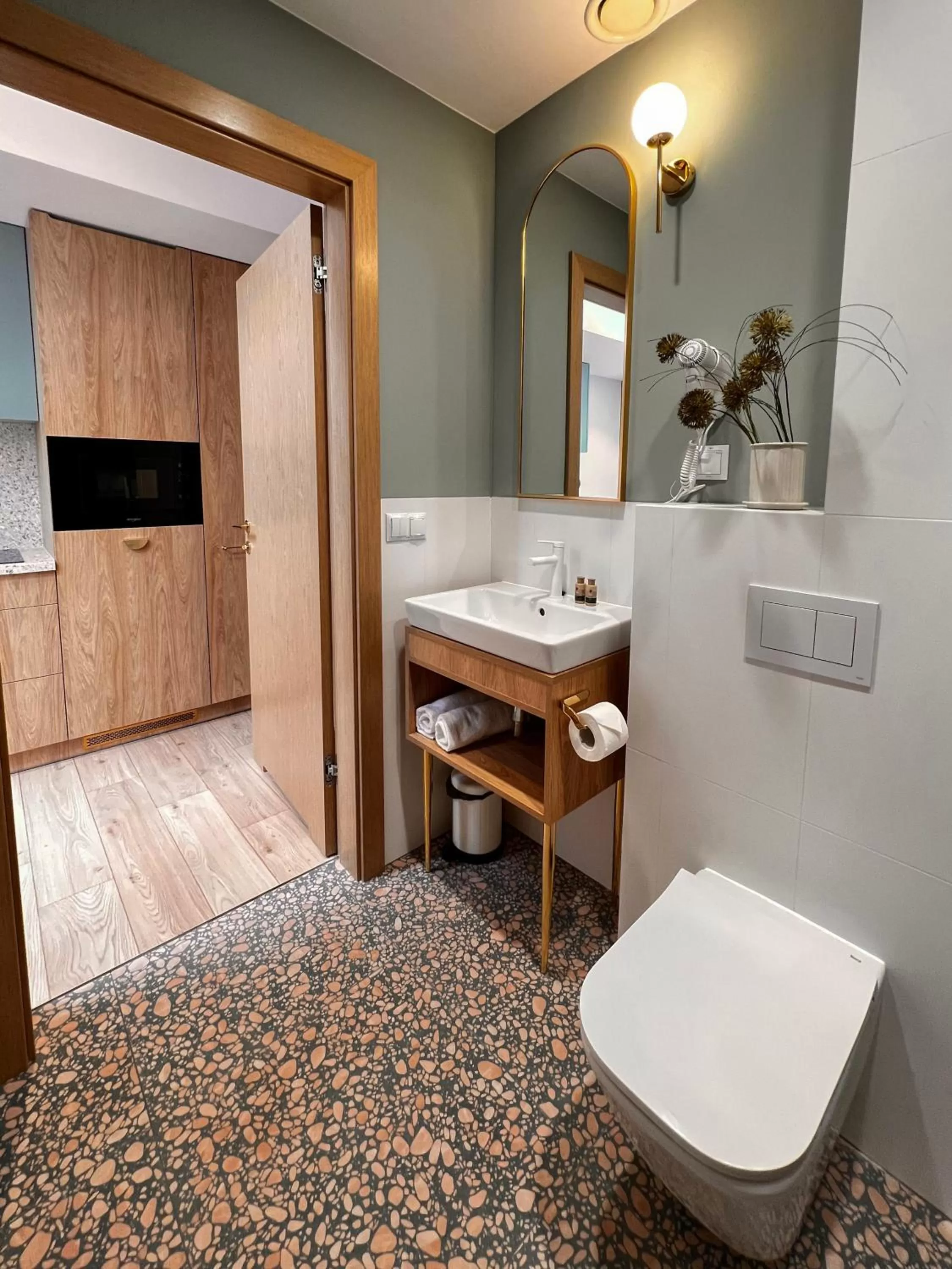 Bathroom in Monciak55 Sopot Apartments