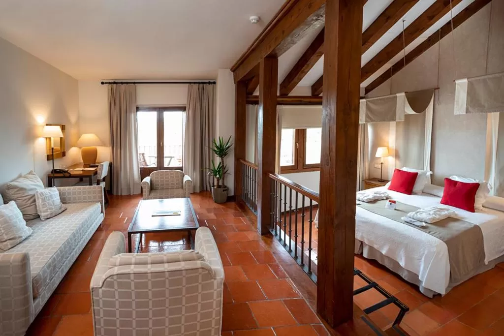 Bed in Hospederia de Santo Domingo