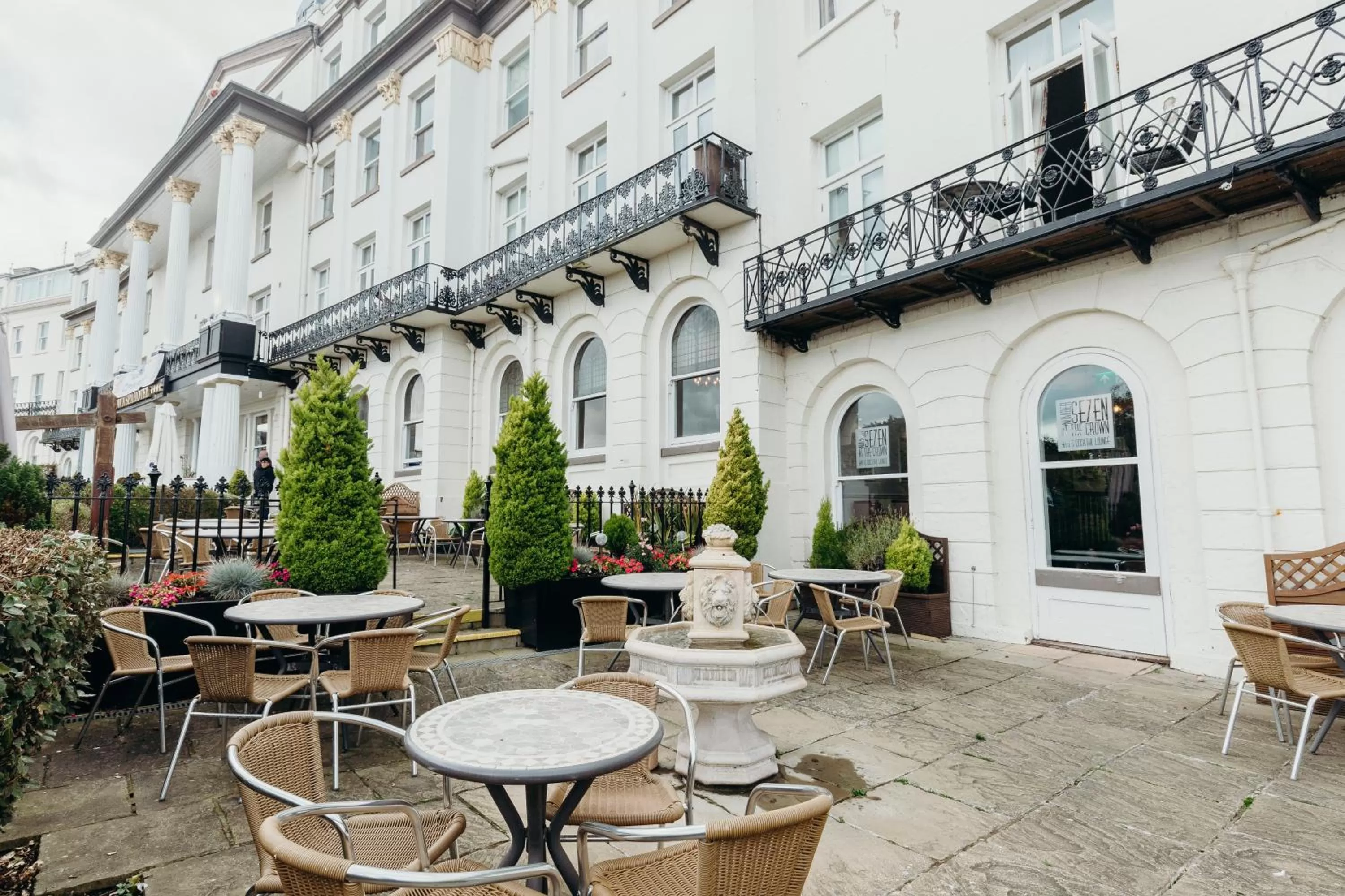 Property building in Crown Spa Hotel Scarborough by Compass Hospitality