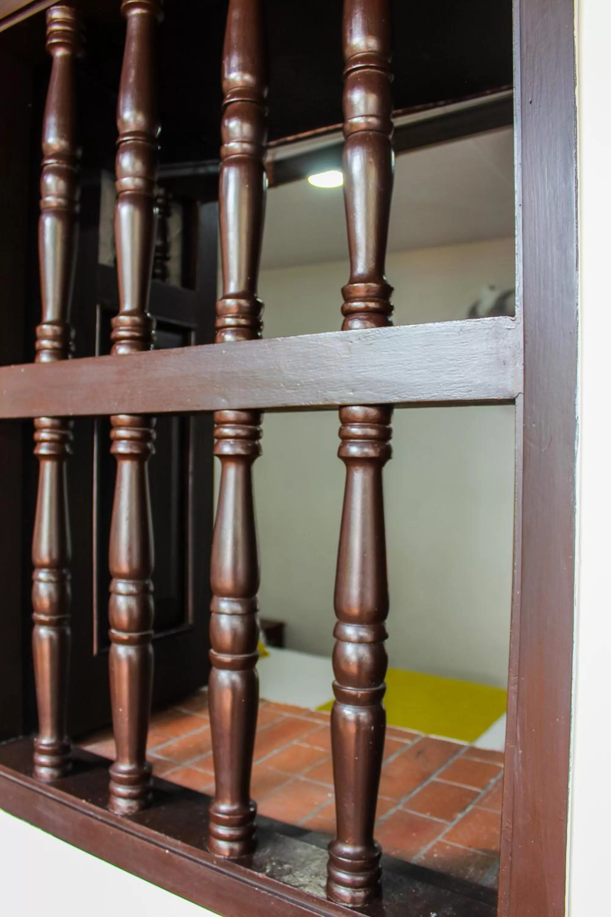 Garden view in Hotel Colonial San Felipe