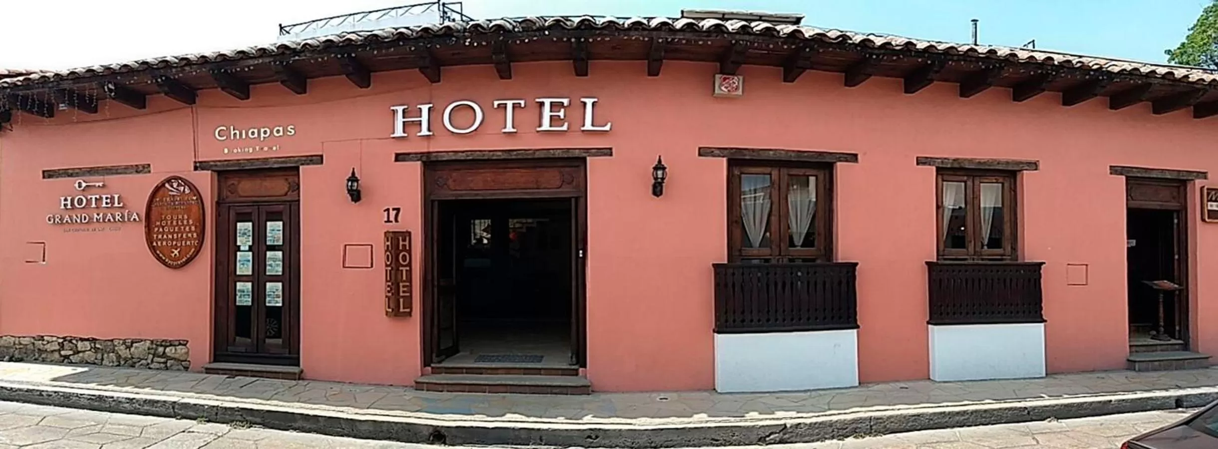 Property building in Hotel Grand Maria