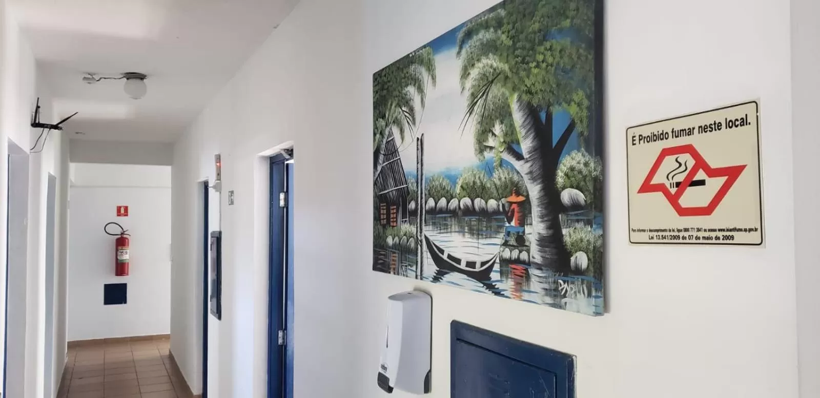 Decorative detail in Hotel Nevada Ubatuba