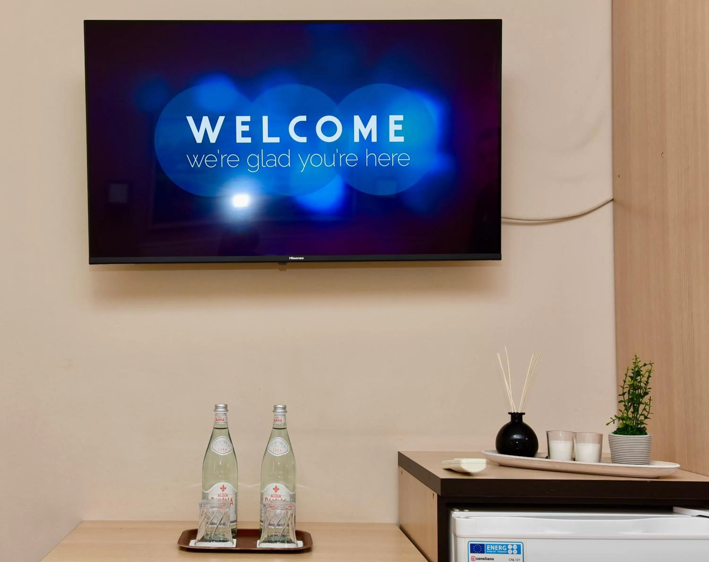 TV/Entertainment Center in Centrum Hotel