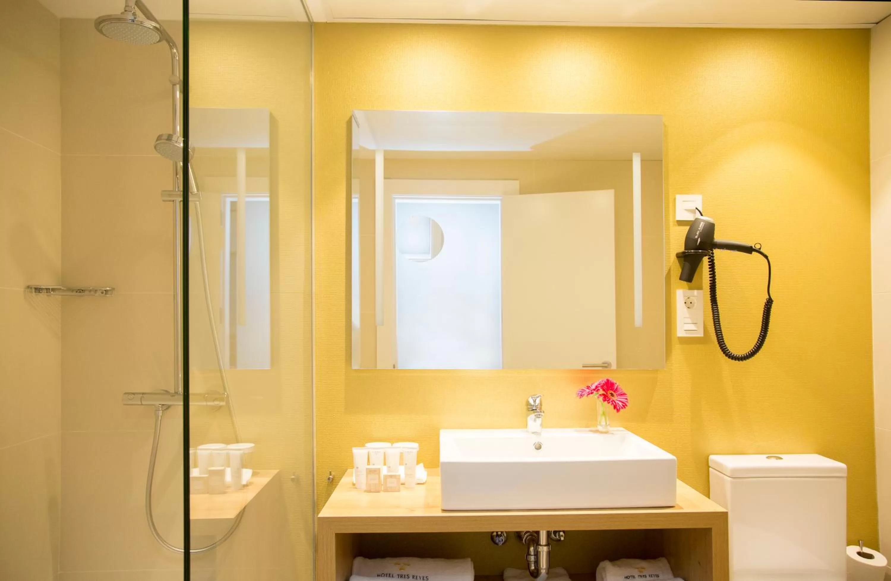 Bathroom in Hotel Tres Reyes Pamplona