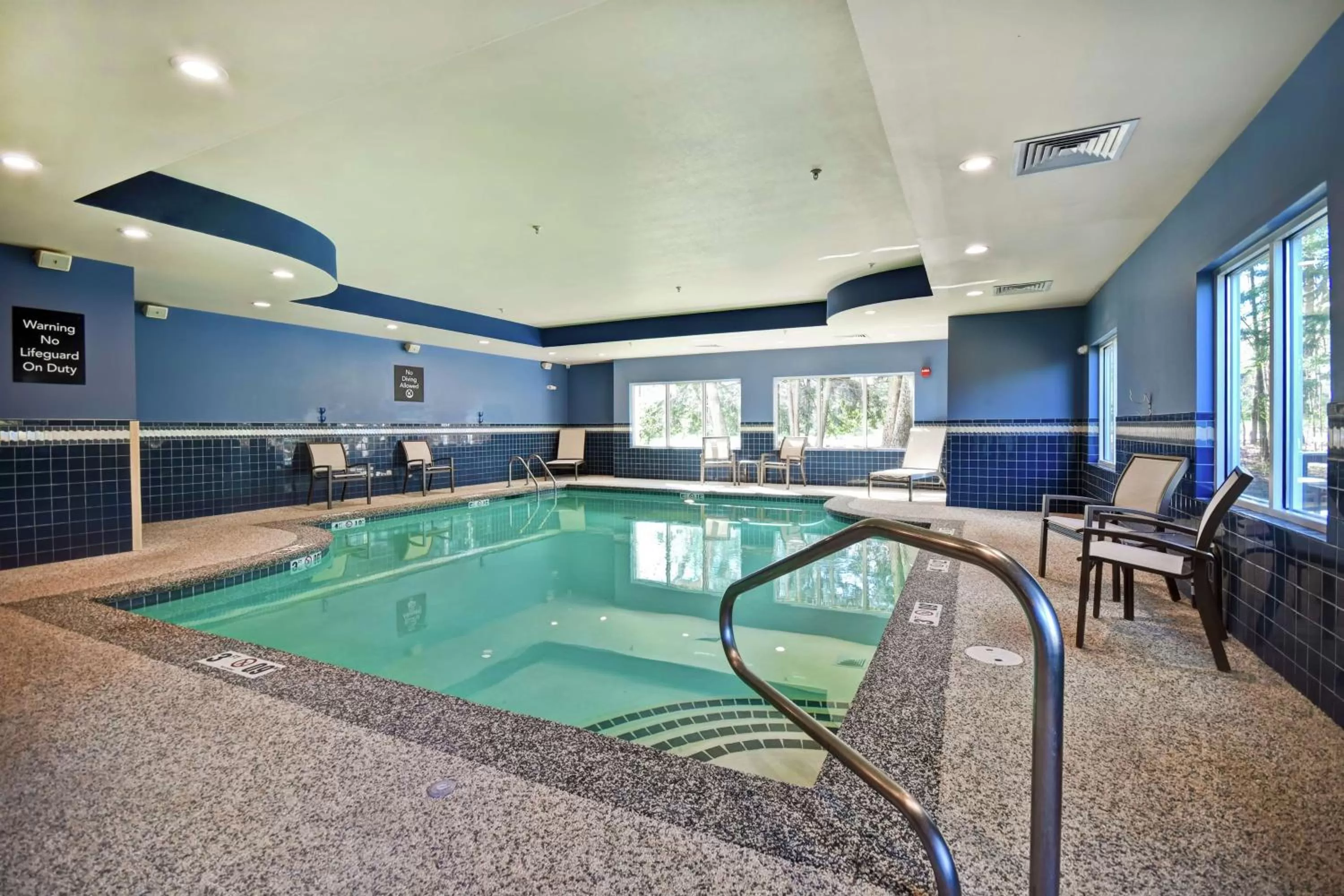 Pool view in Homewood Suites by Hilton Dover