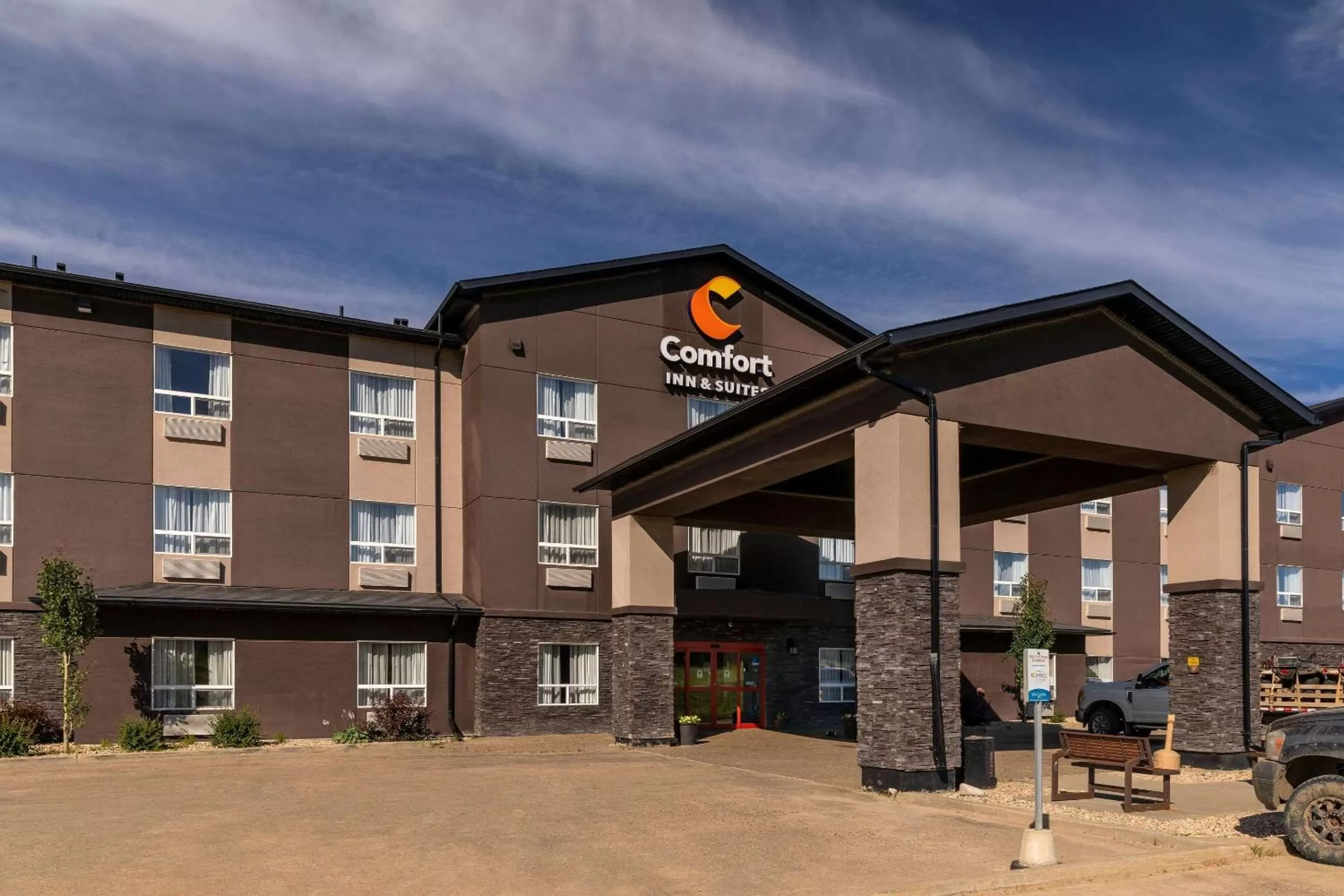 Property building in Comfort Inn & Suites
