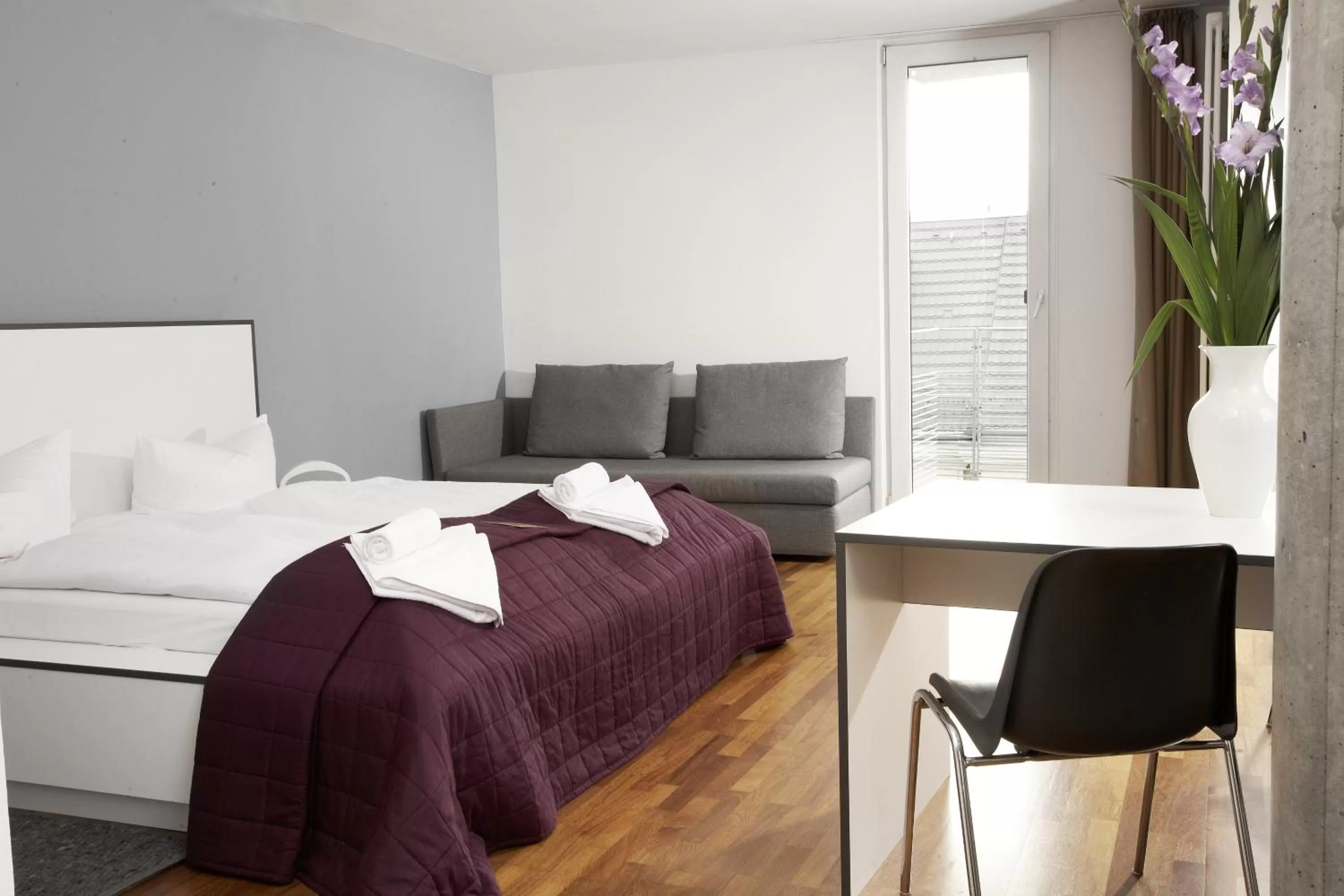 Photo of the whole room, Bed in Karlito Apartmenthaus