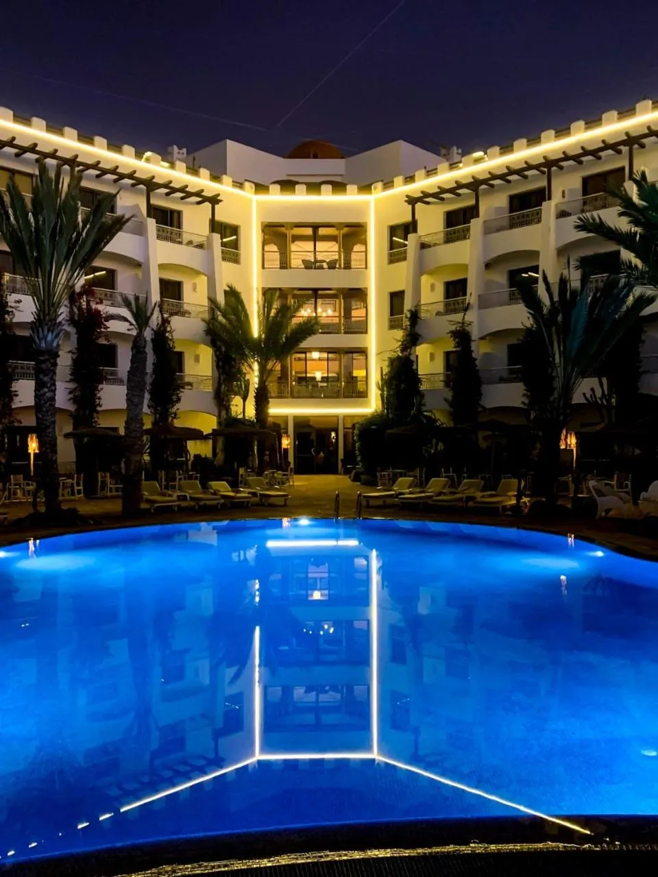 Property building in Borjs Hotel Suites & Spa