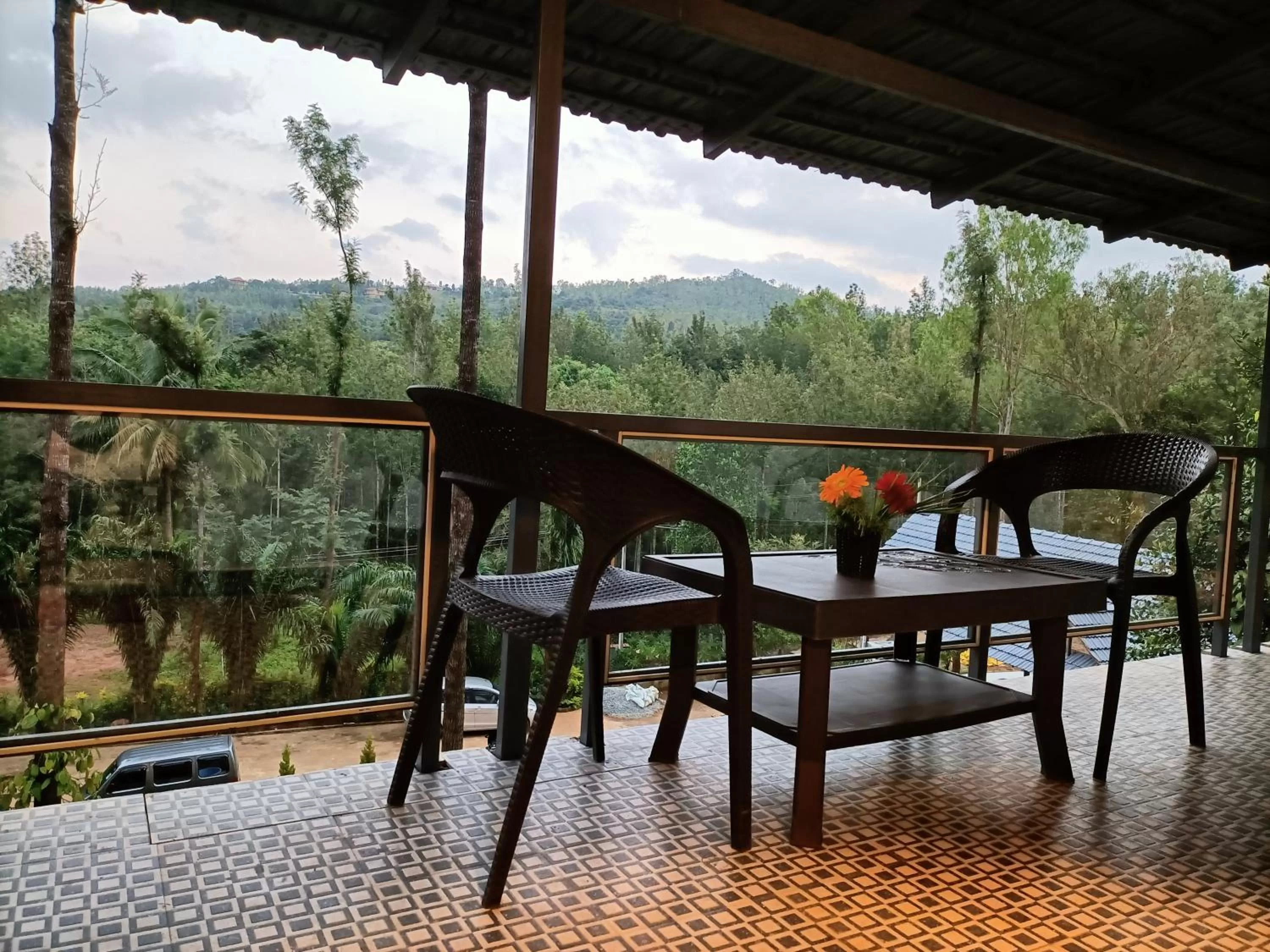 Patio in The Spectrum Resort, Chikmagalur