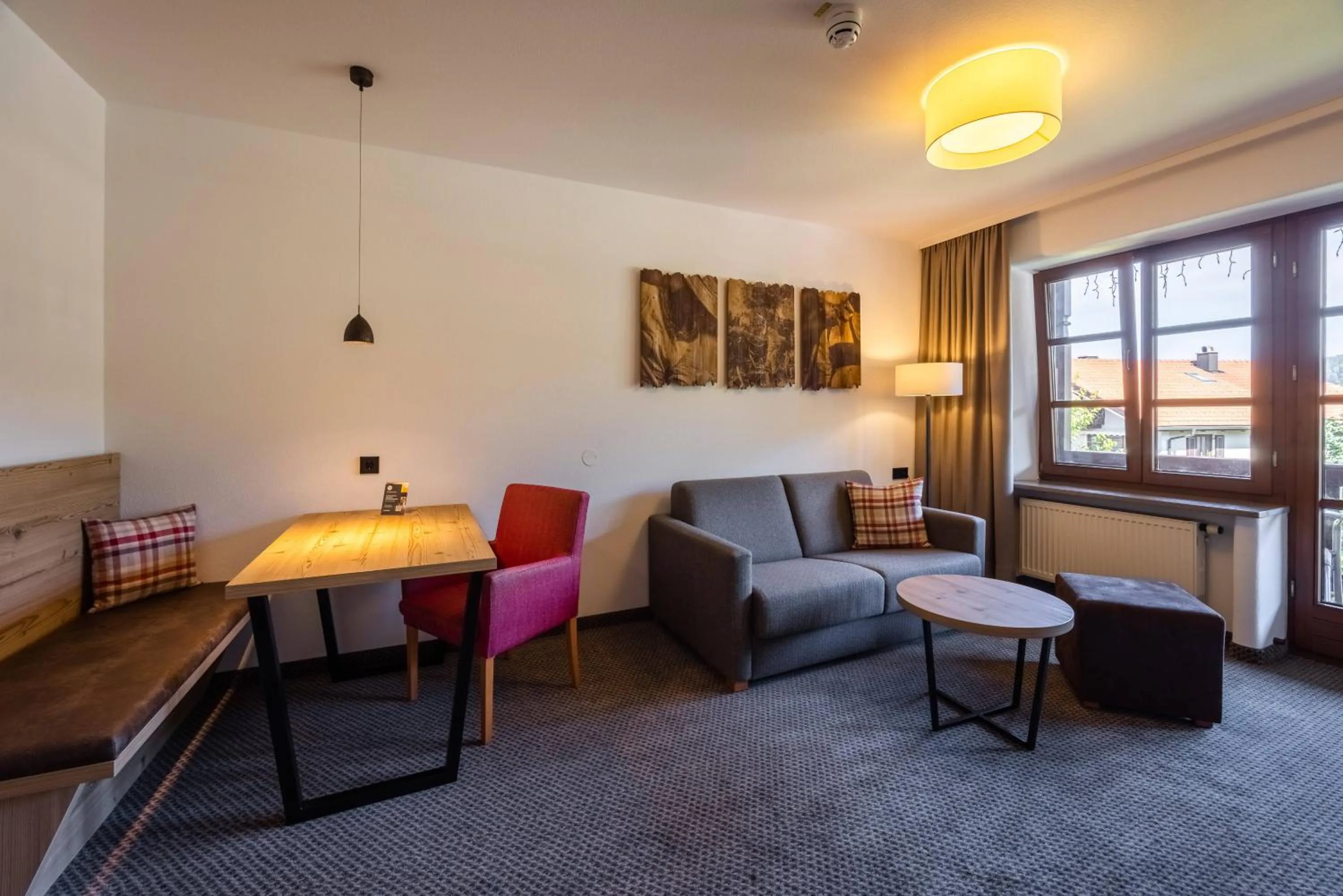 Bedroom in HELDs Vitalhotel