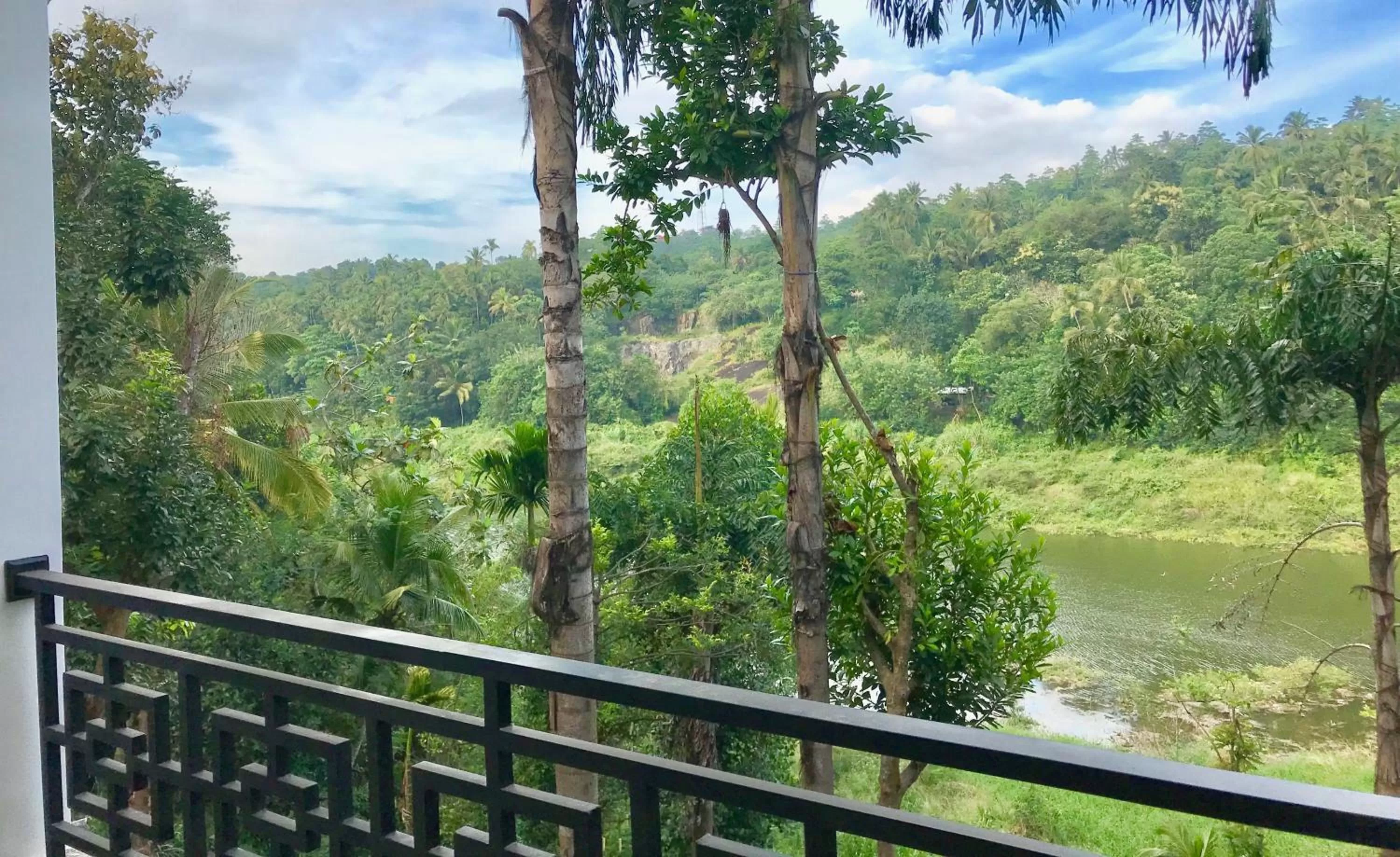 Balcony/Terrace in Kandy Rivers Edge Nature Resort