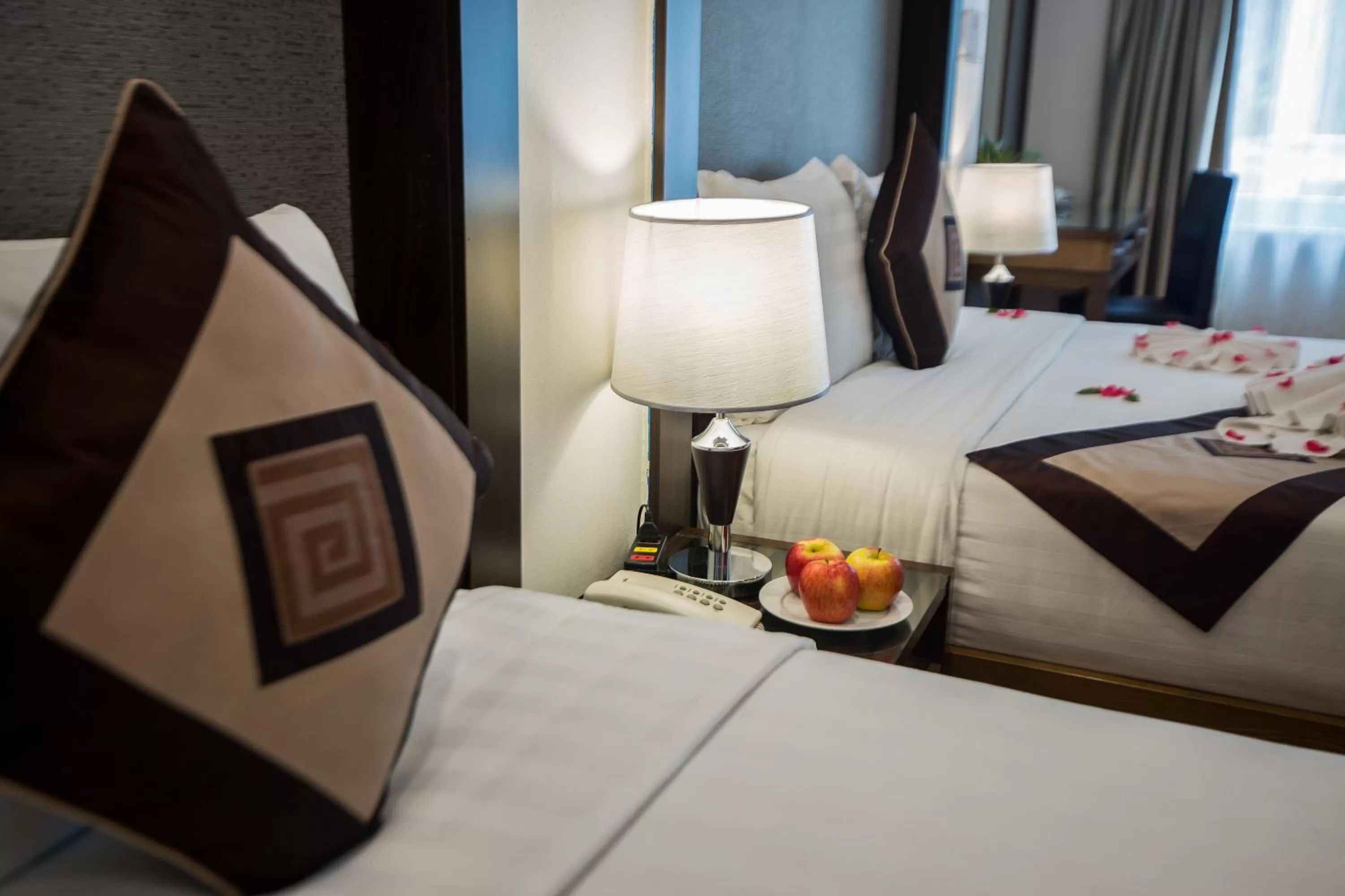 Decorative detail, Bed in Splendid Star Grand Hotel and Spa