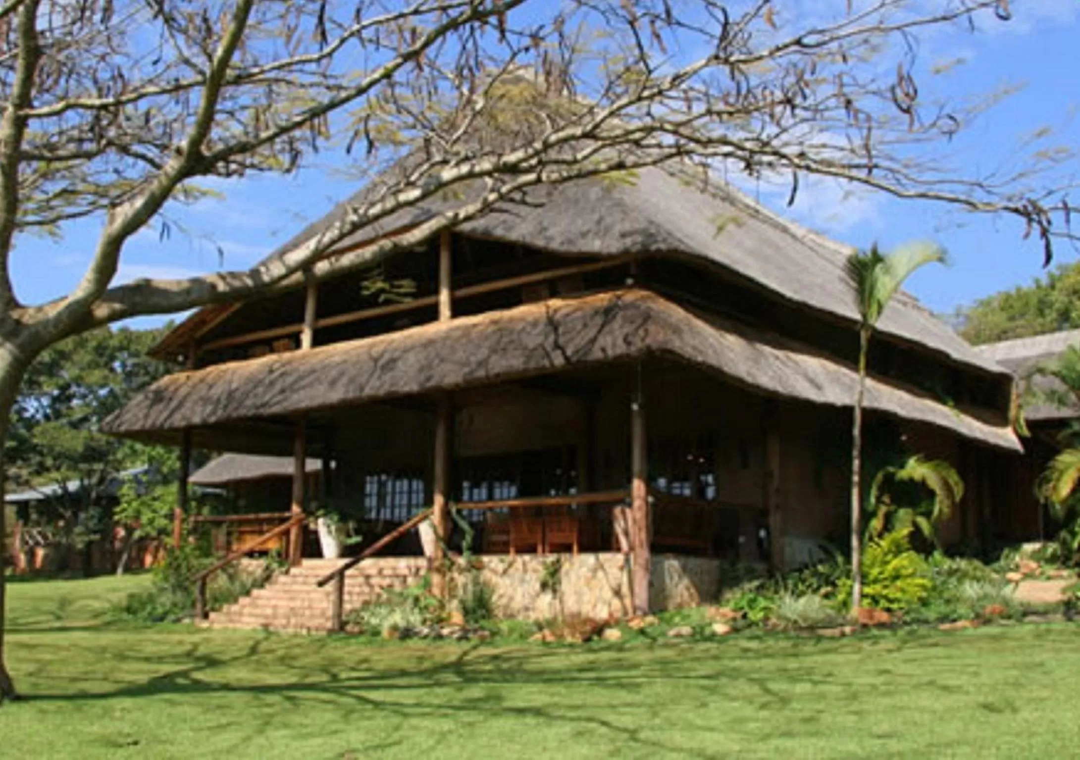 Patio in Kumbali Country Lodge