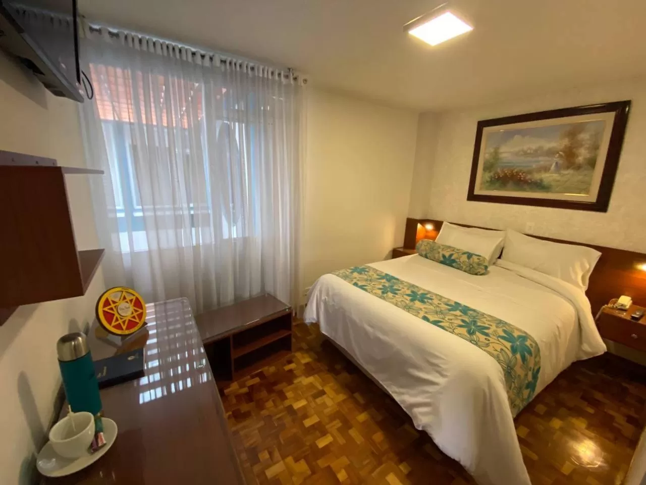 Bed in Hotel Don Saul