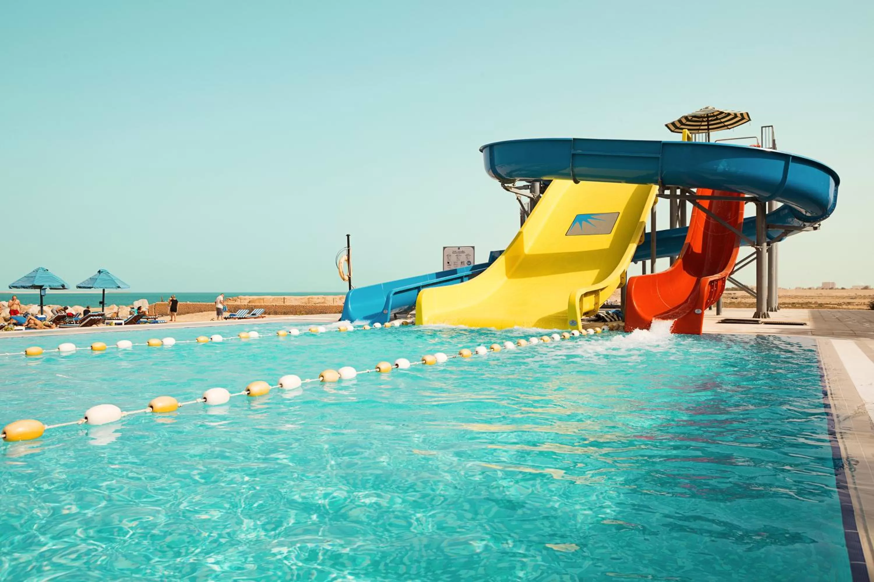 Aqua park in BM Beach Resort