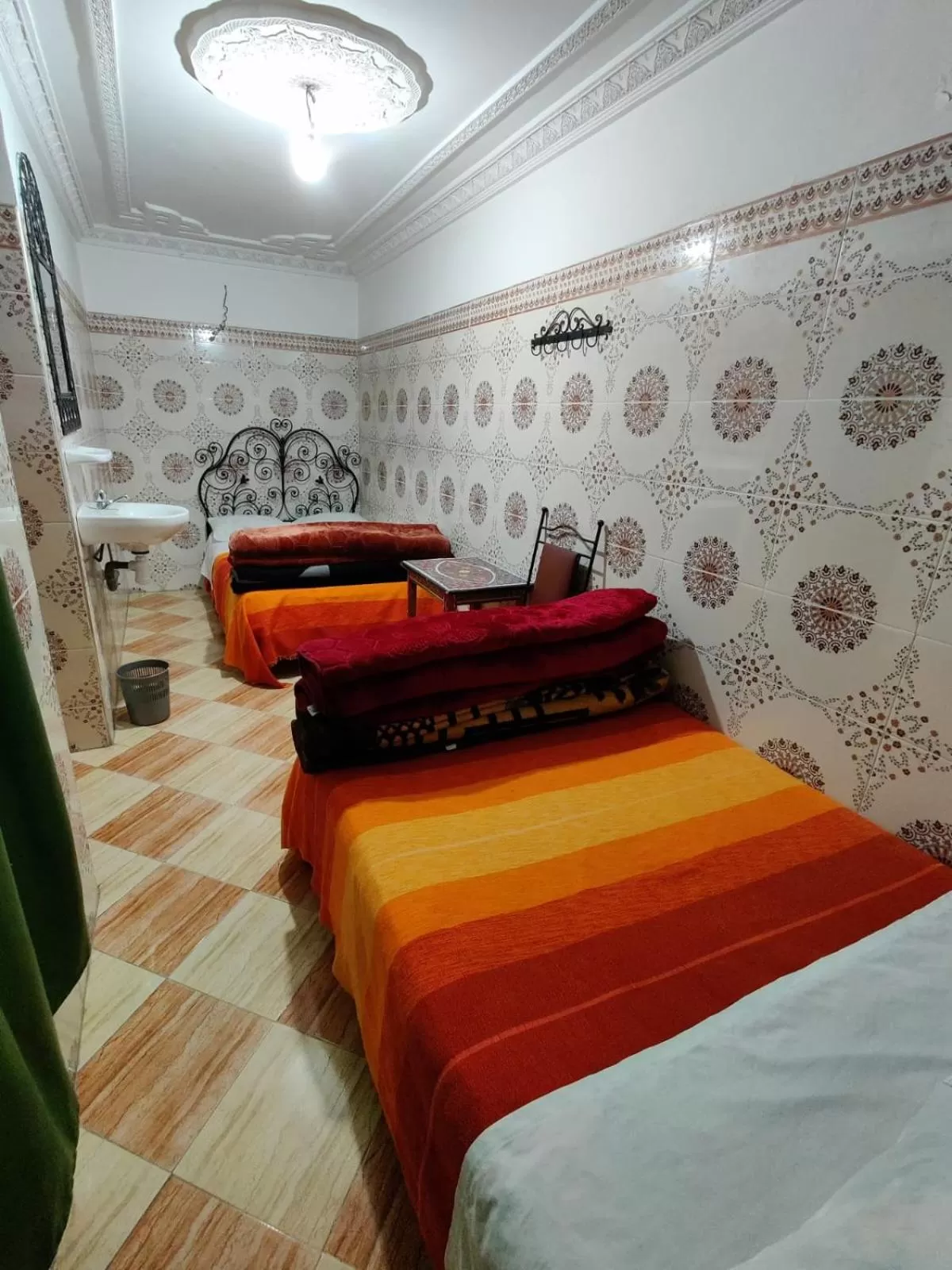 Bed in Hotel Medina