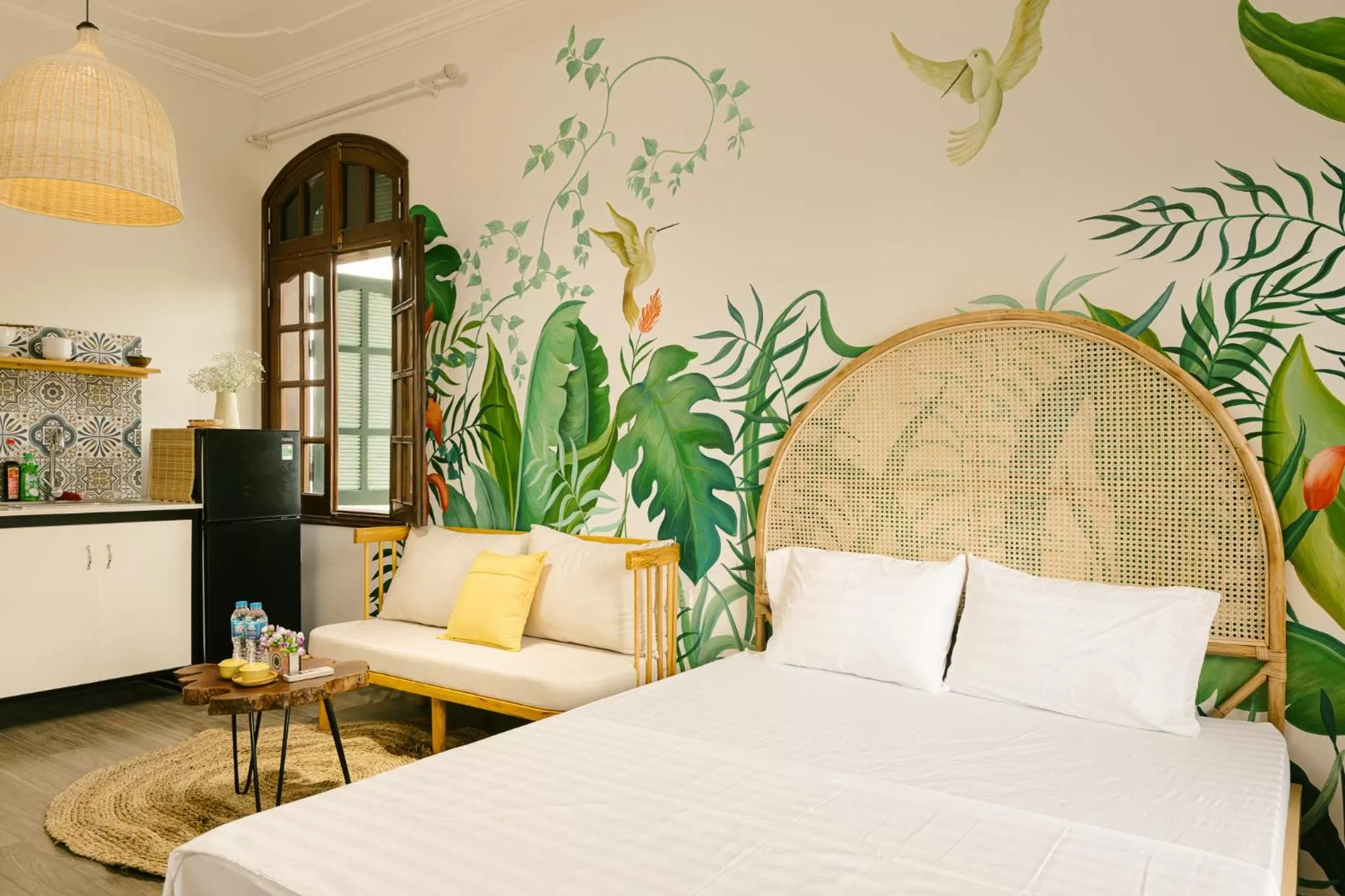 Bed in Eden Westlake Hotel