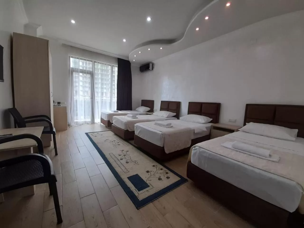 Bed in Hotel Royal Palace