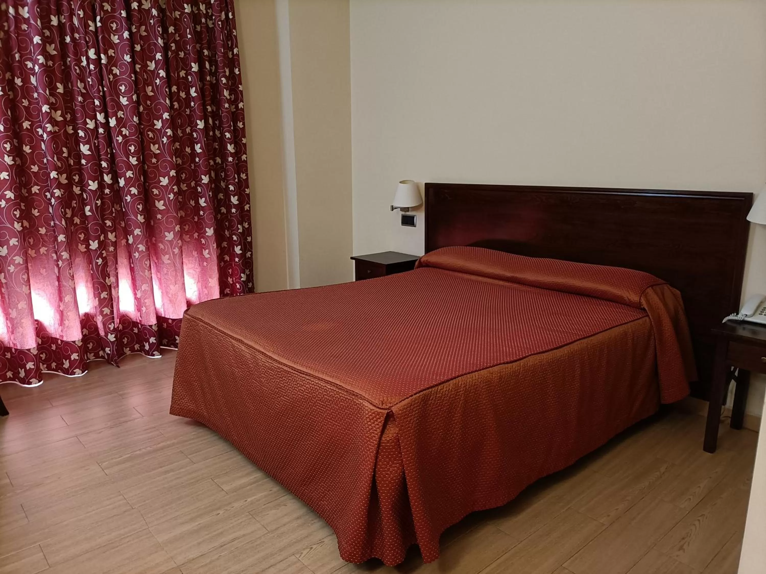 Bed in Hotel Rural El Jardin