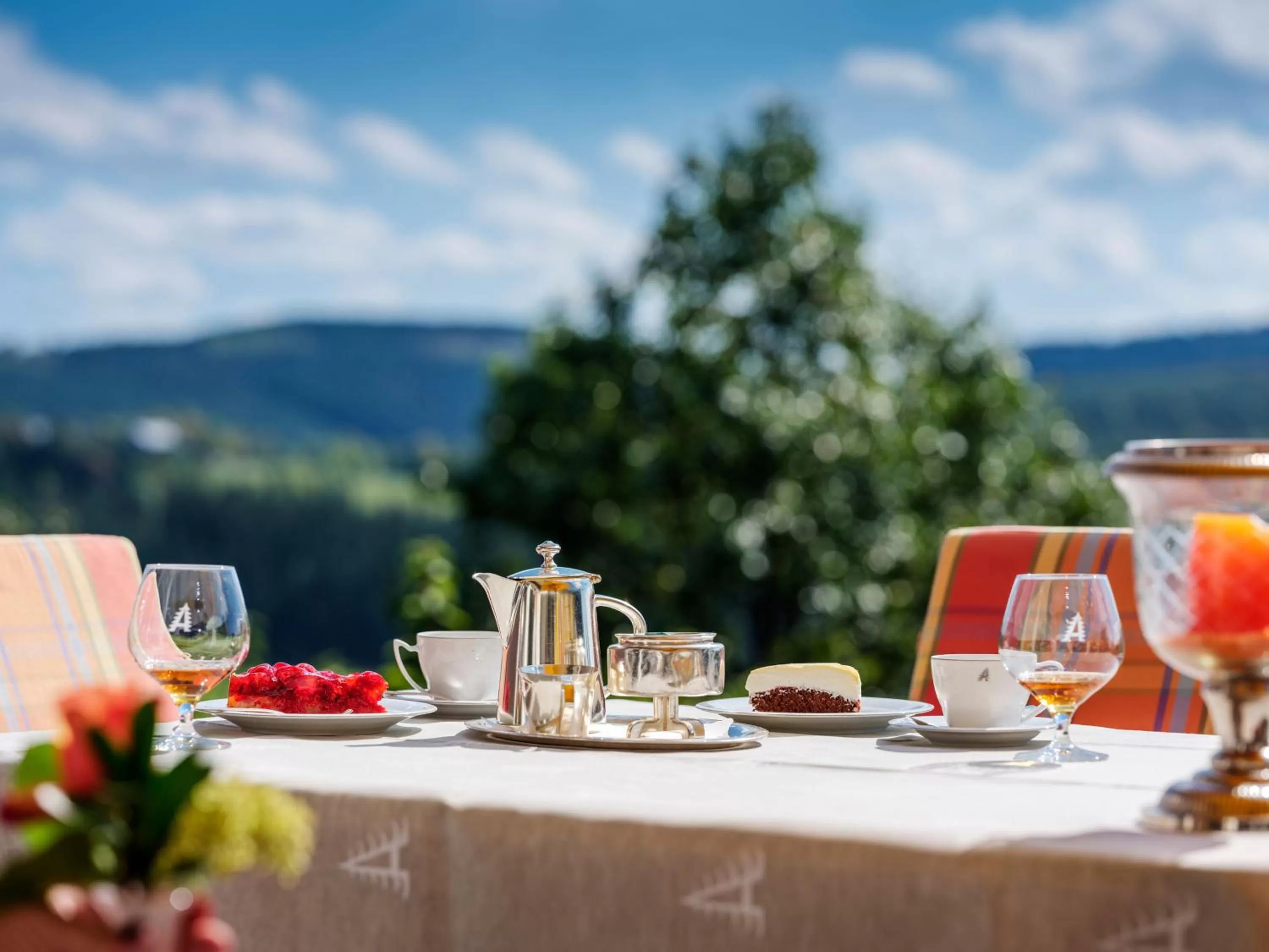 Balcony/Terrace in Waldhaus Ohlenbach