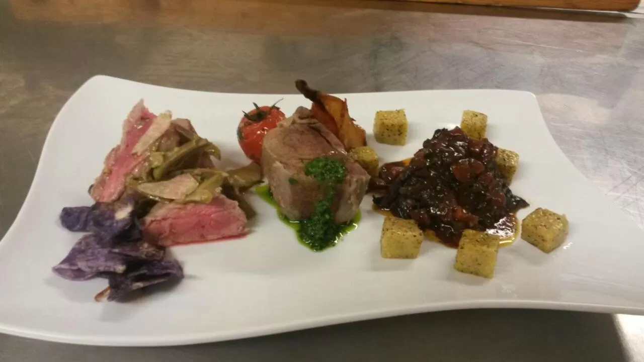 Food close-up in Castello Di Pavone