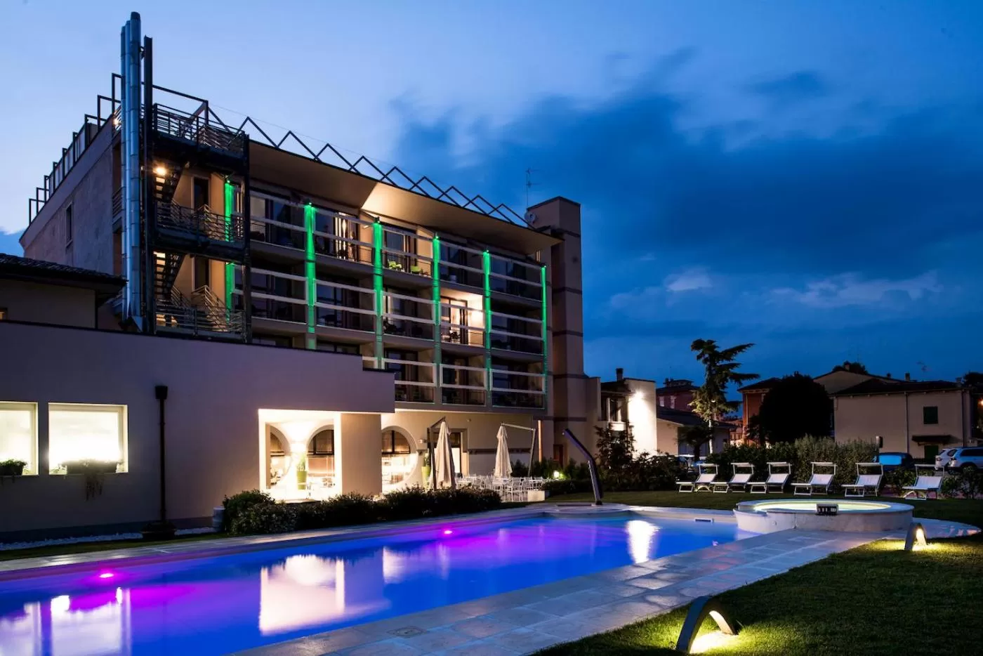 Property building in Enjoy Garda Hotel