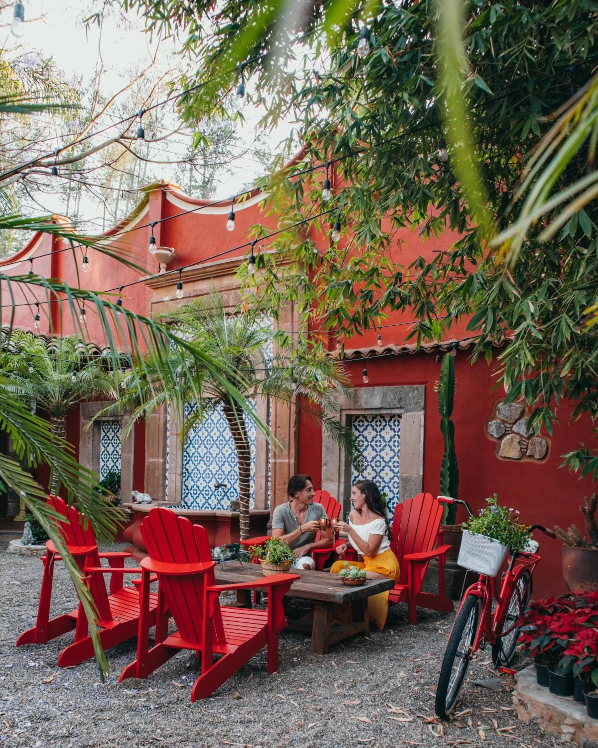 Garden in Hotel Boutique Casa Colorada